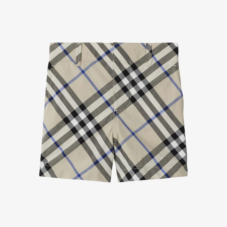Burberry Çocuk Yeşil Şort