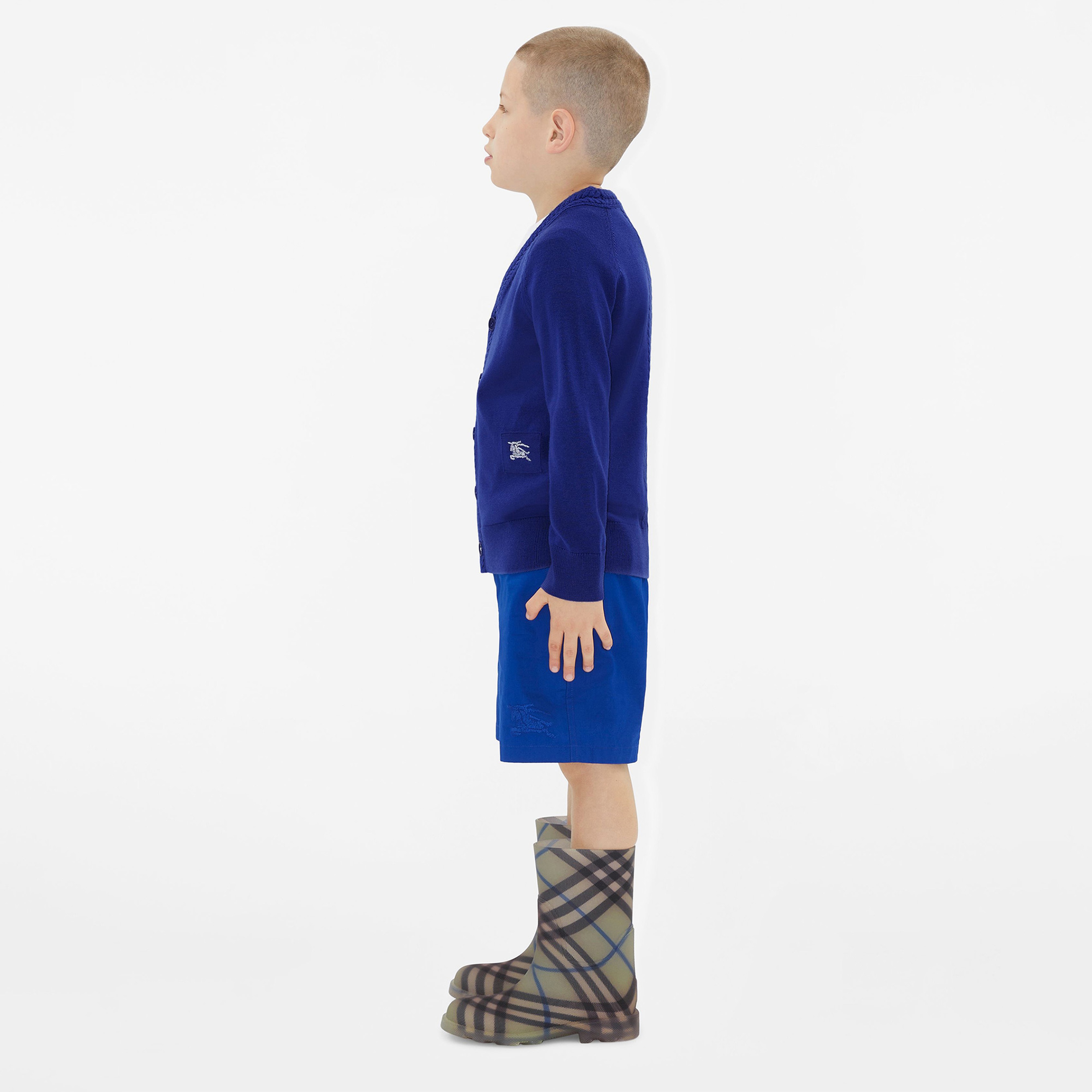 Burberry Çocuk Mavi Şort