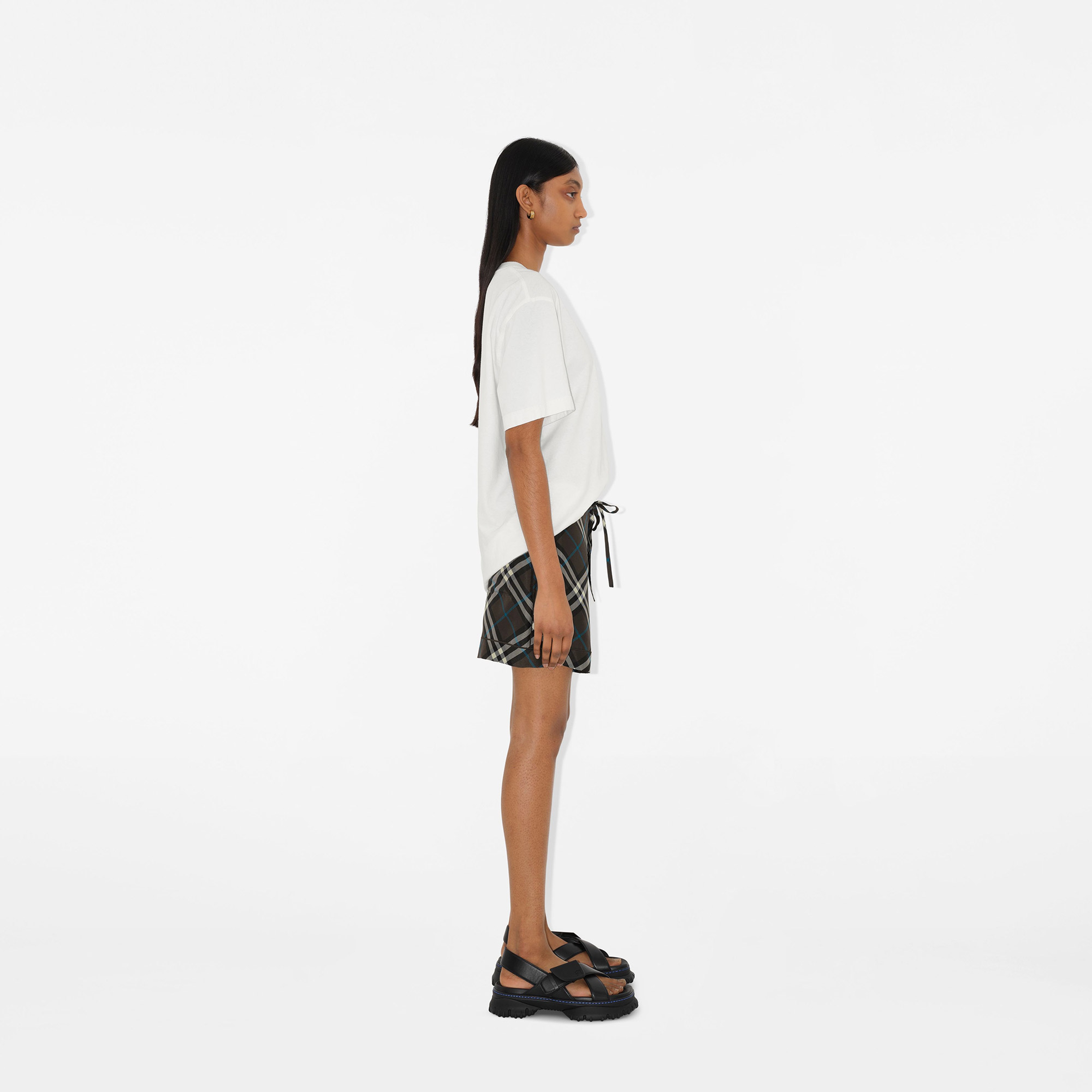 Burberry Kadın Bej Şort