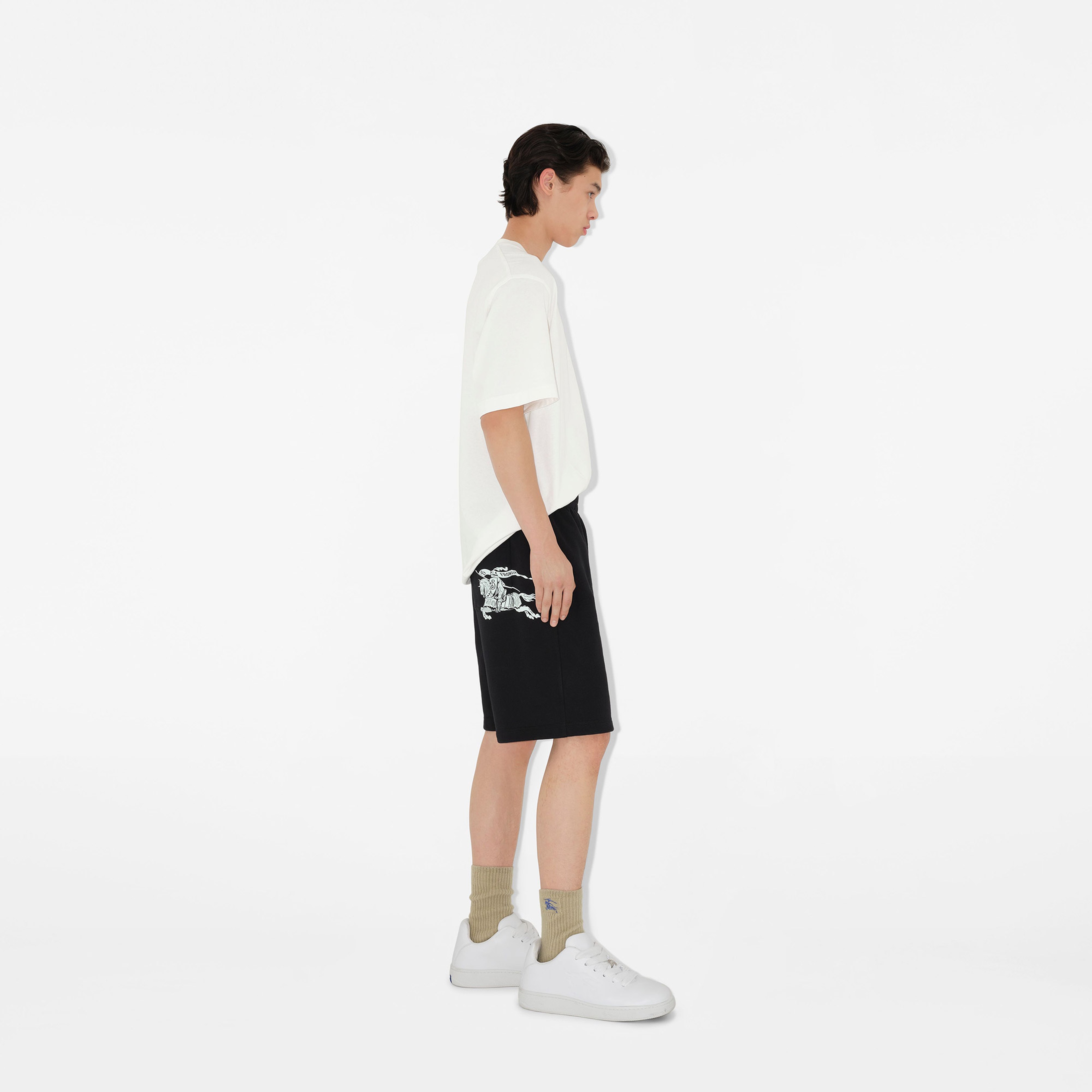 Burberry Erkek Siyah Şort