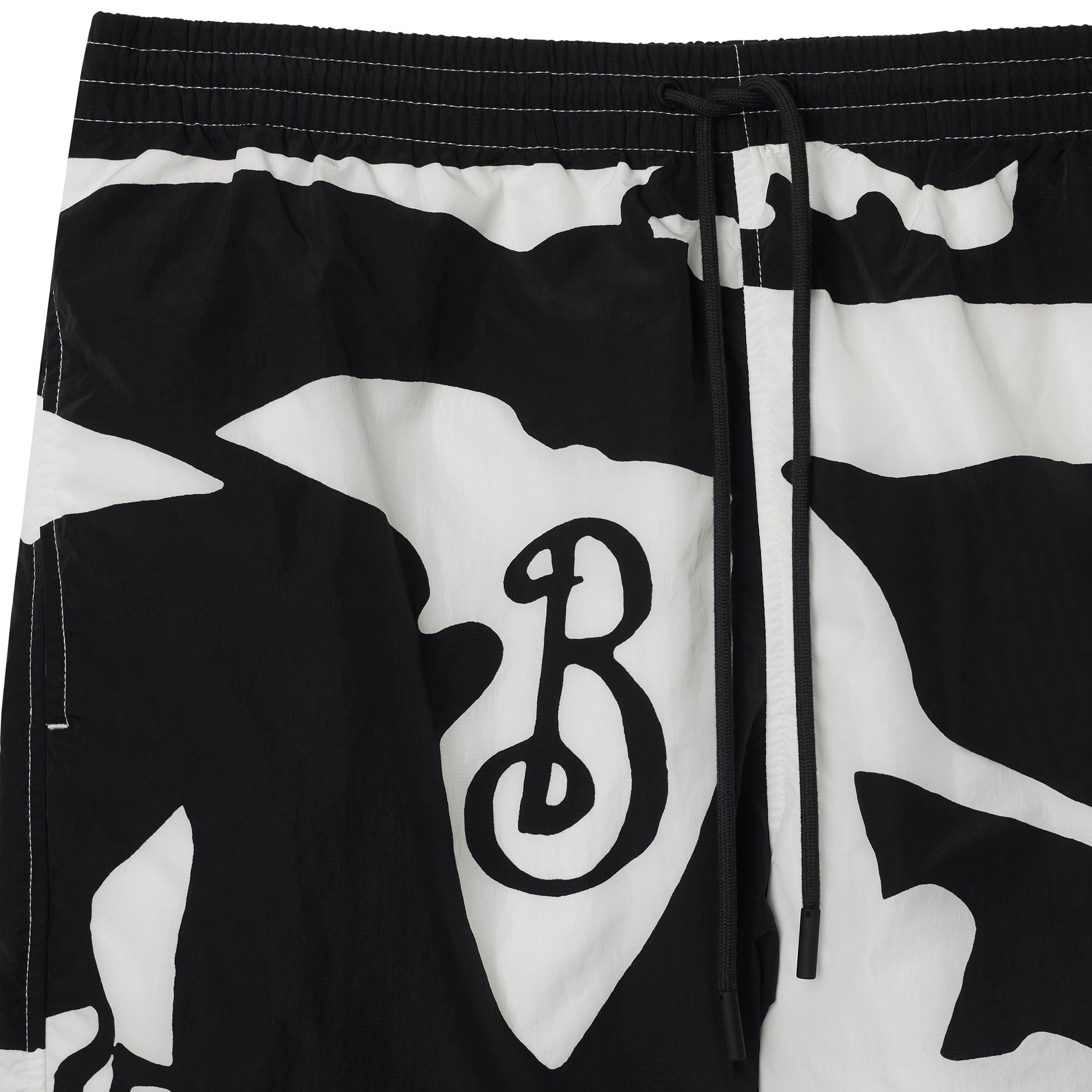 Burberry Erkek Siyah Şort