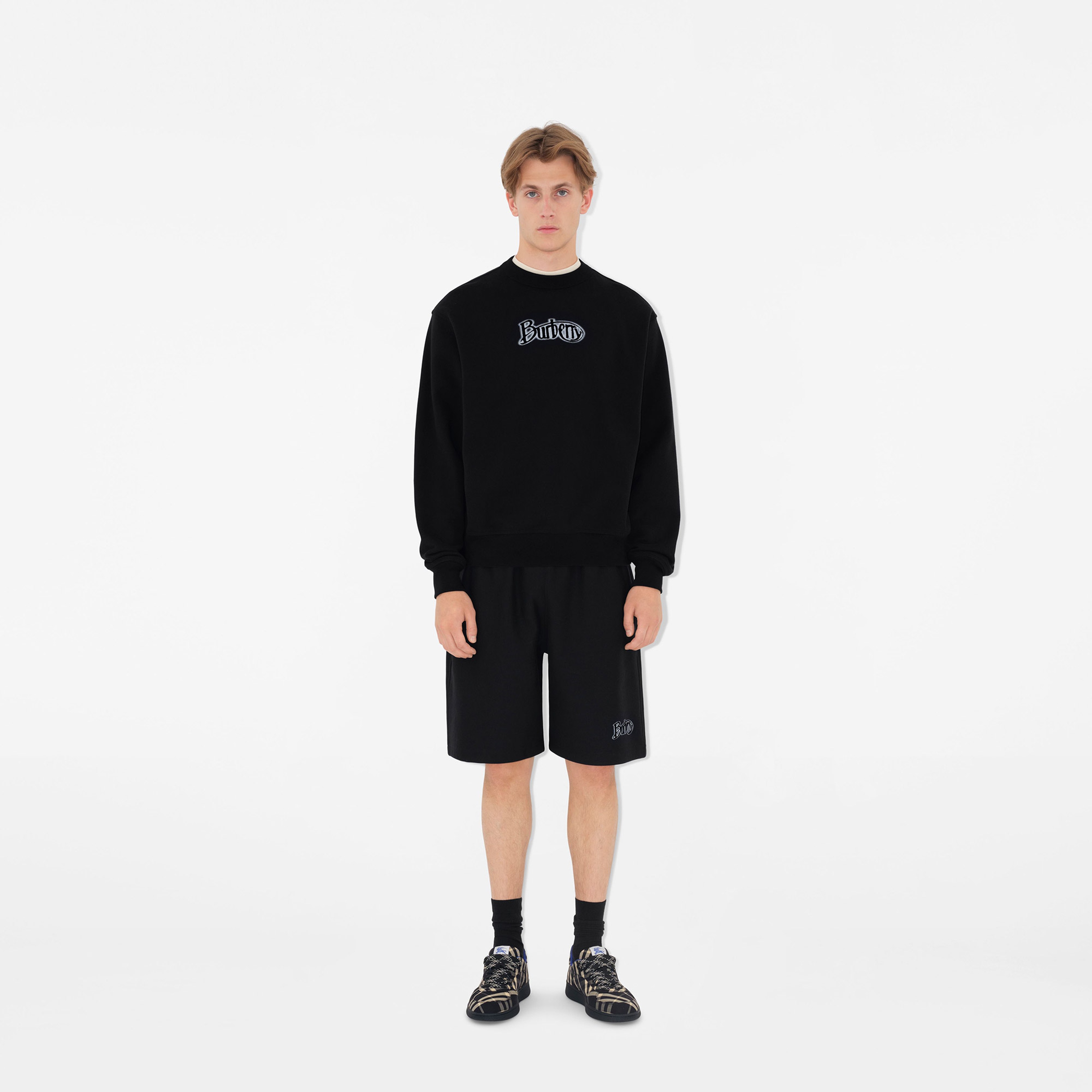 Burberry Erkek Siyah Şort