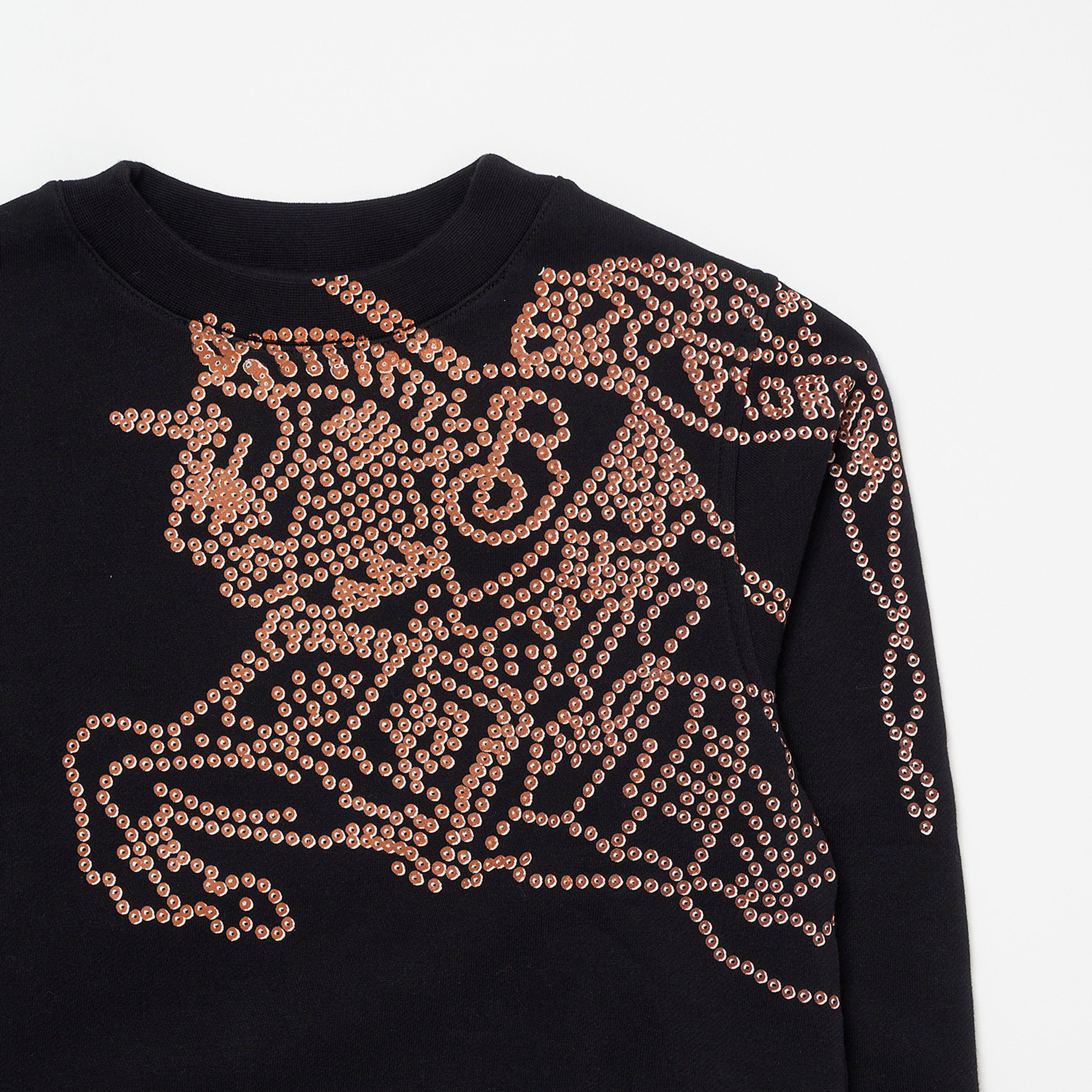 Burberry Çocuk Siyah Sweatshirt