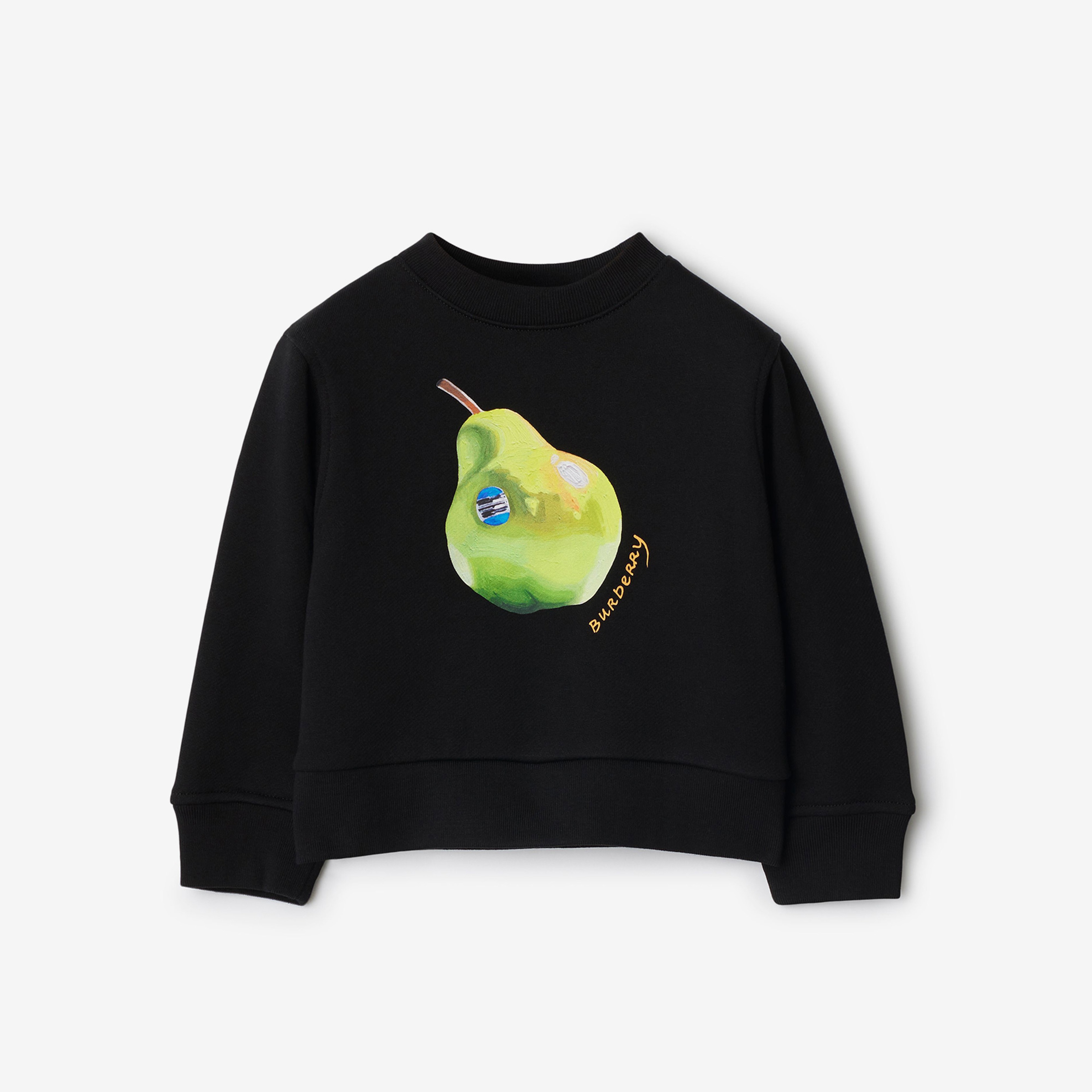 Burberry Çocuk Siyah Sweatshirt