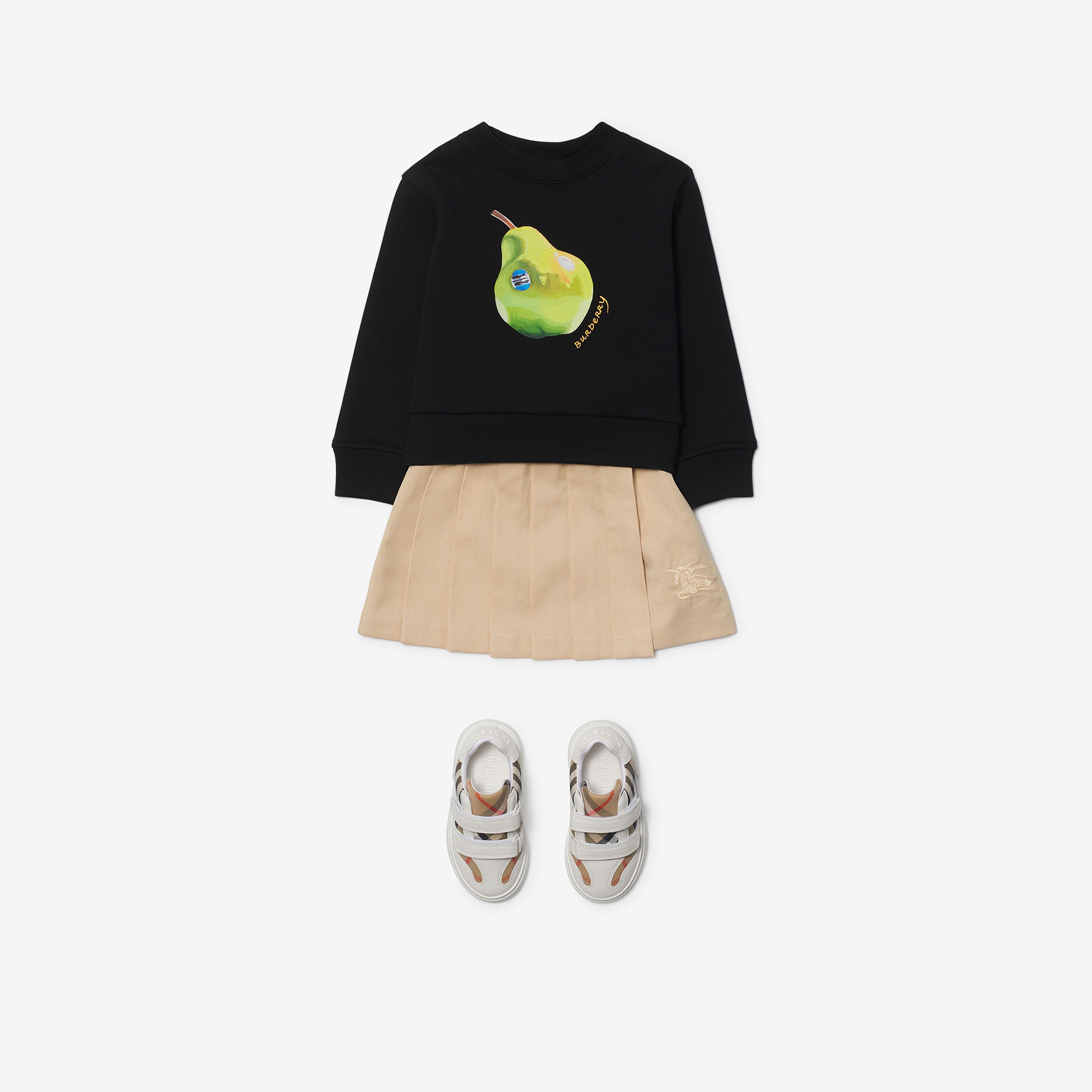 Burberry Çocuk Siyah Sweatshirt