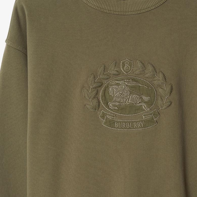 Burberry Erkek Haki Sweatshirt