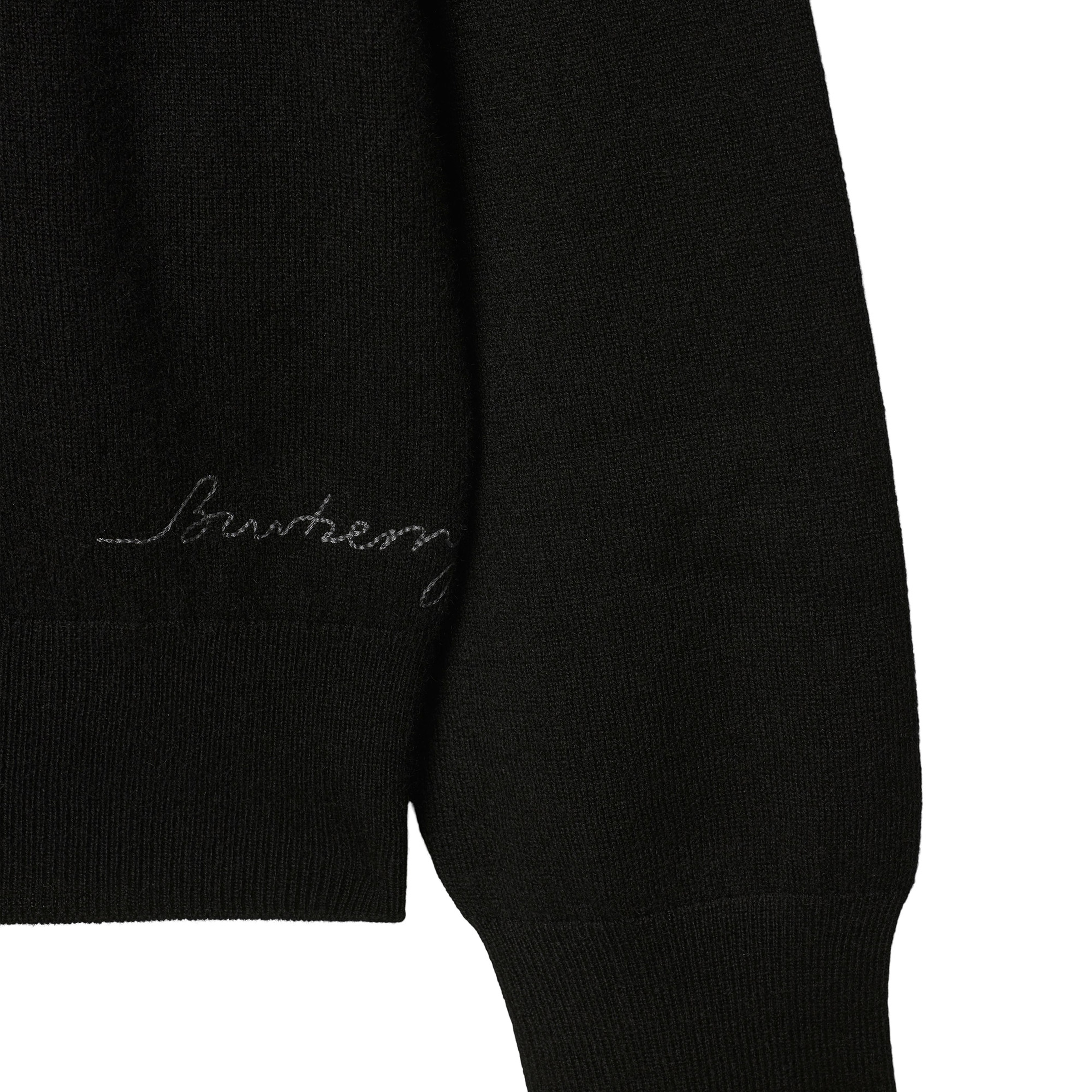 Burberry Erkek Siyah Sweatshirt