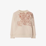 Burberry Çocuk Turuncu Sweatshirt