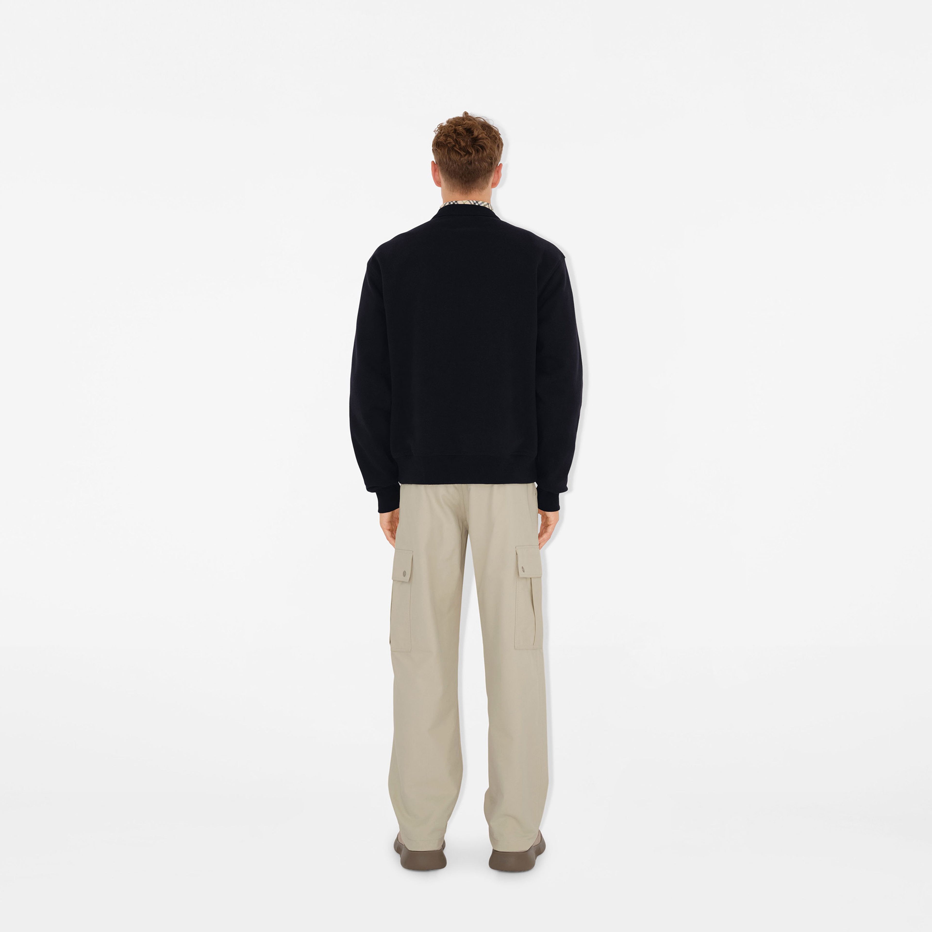 Burberry Erkek Siyah Sweatshirt