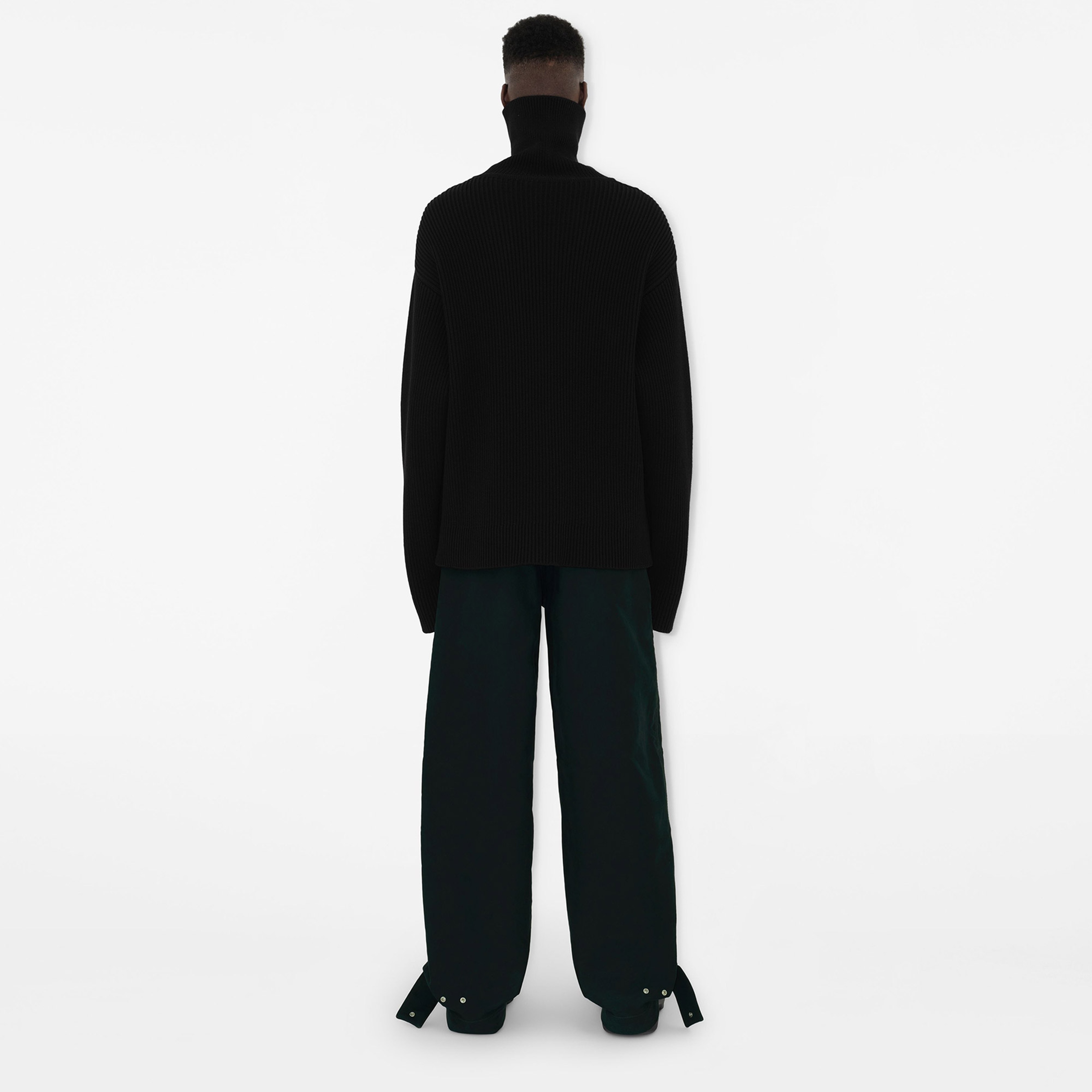 Burberry Erkek Siyah Triko