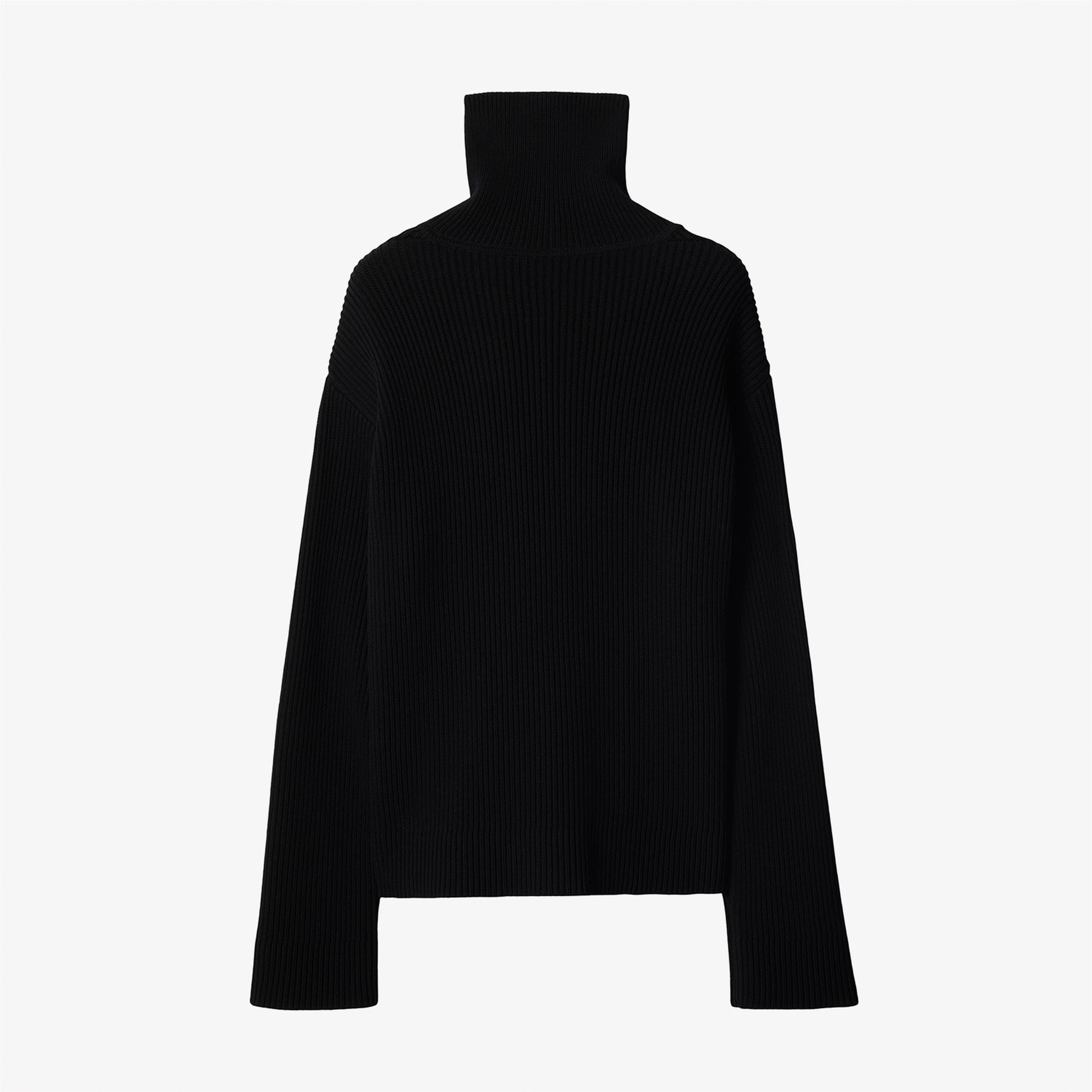 Burberry Erkek Siyah Triko