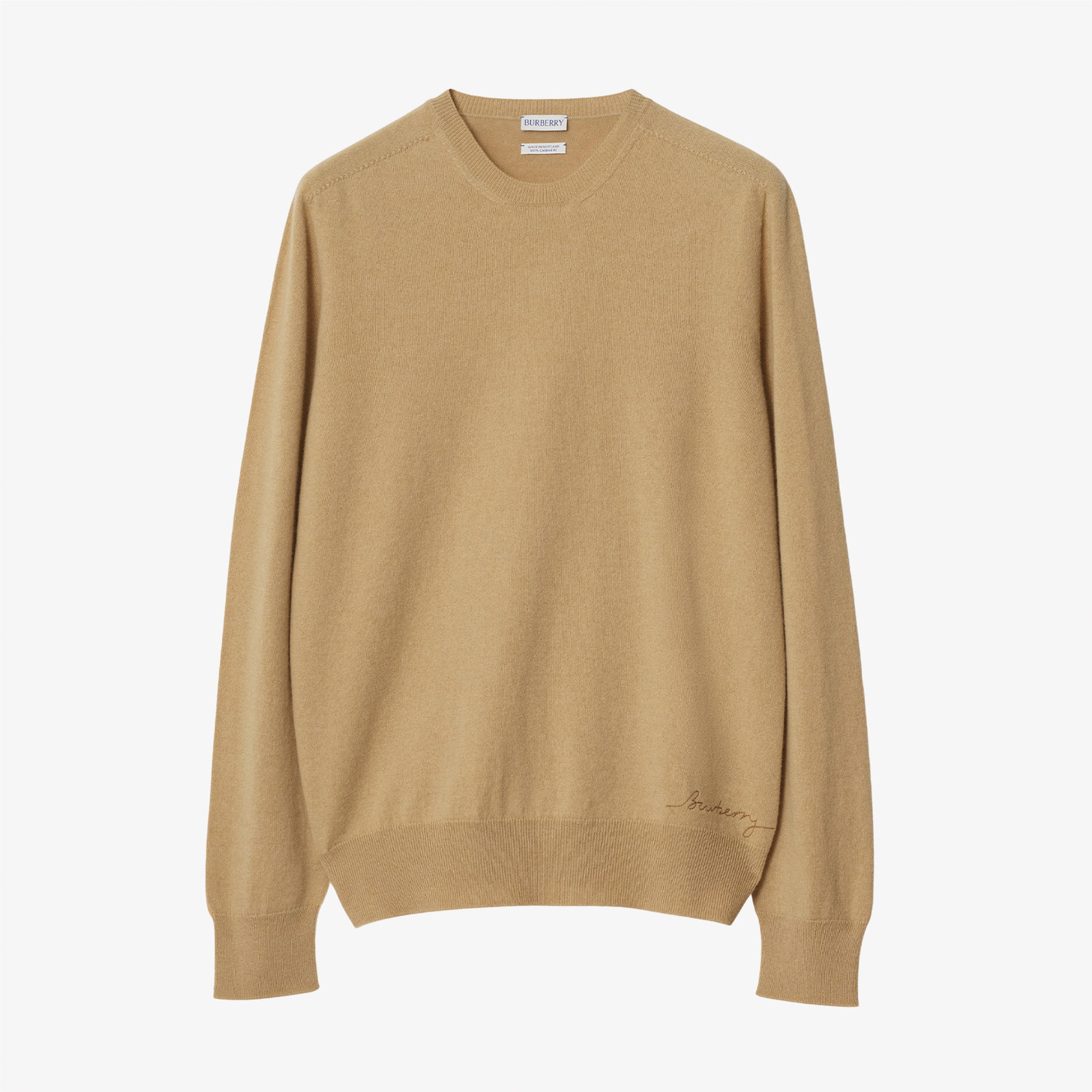 Burberry Erkek Sarı Triko