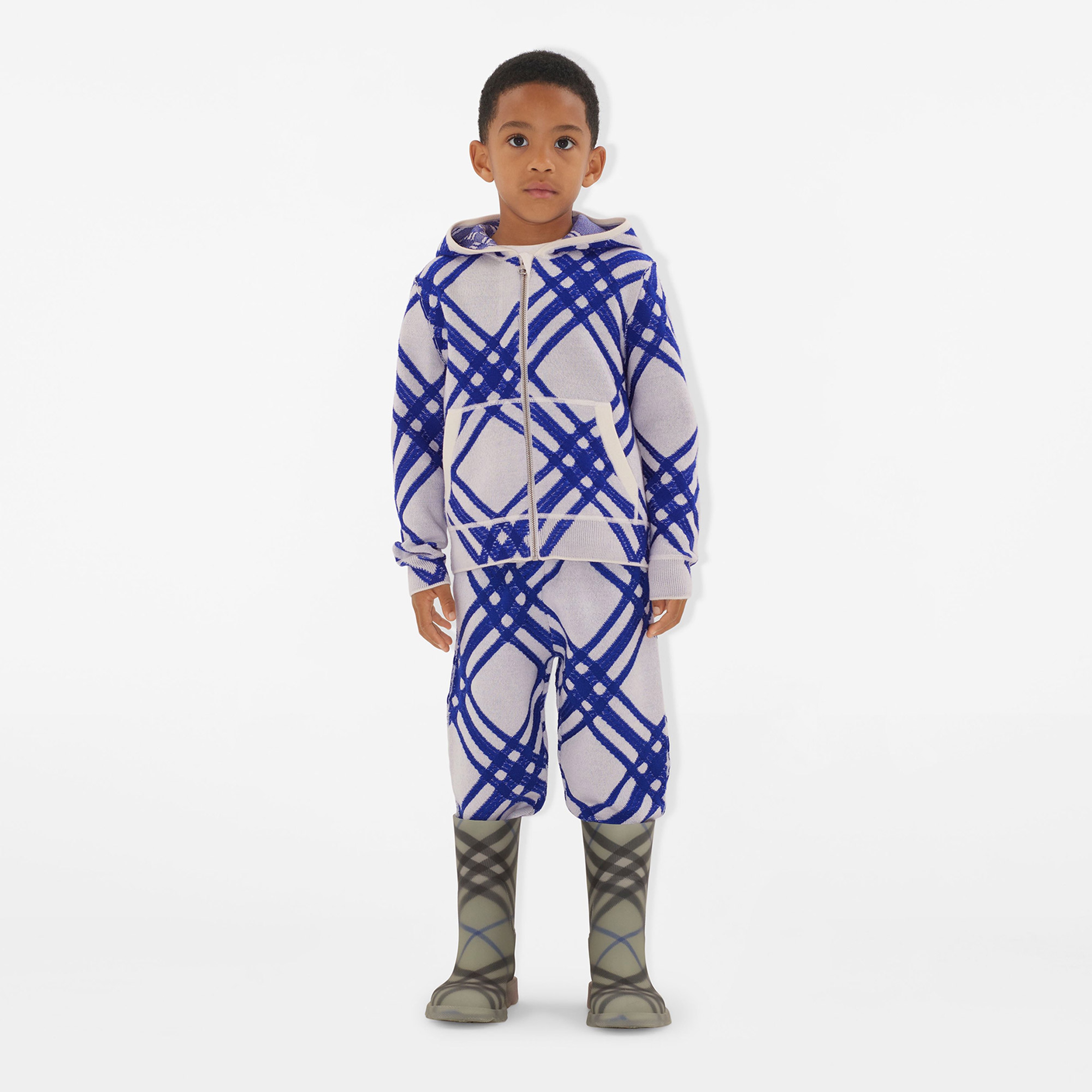 Burberry Çocuk Beyaz Triko