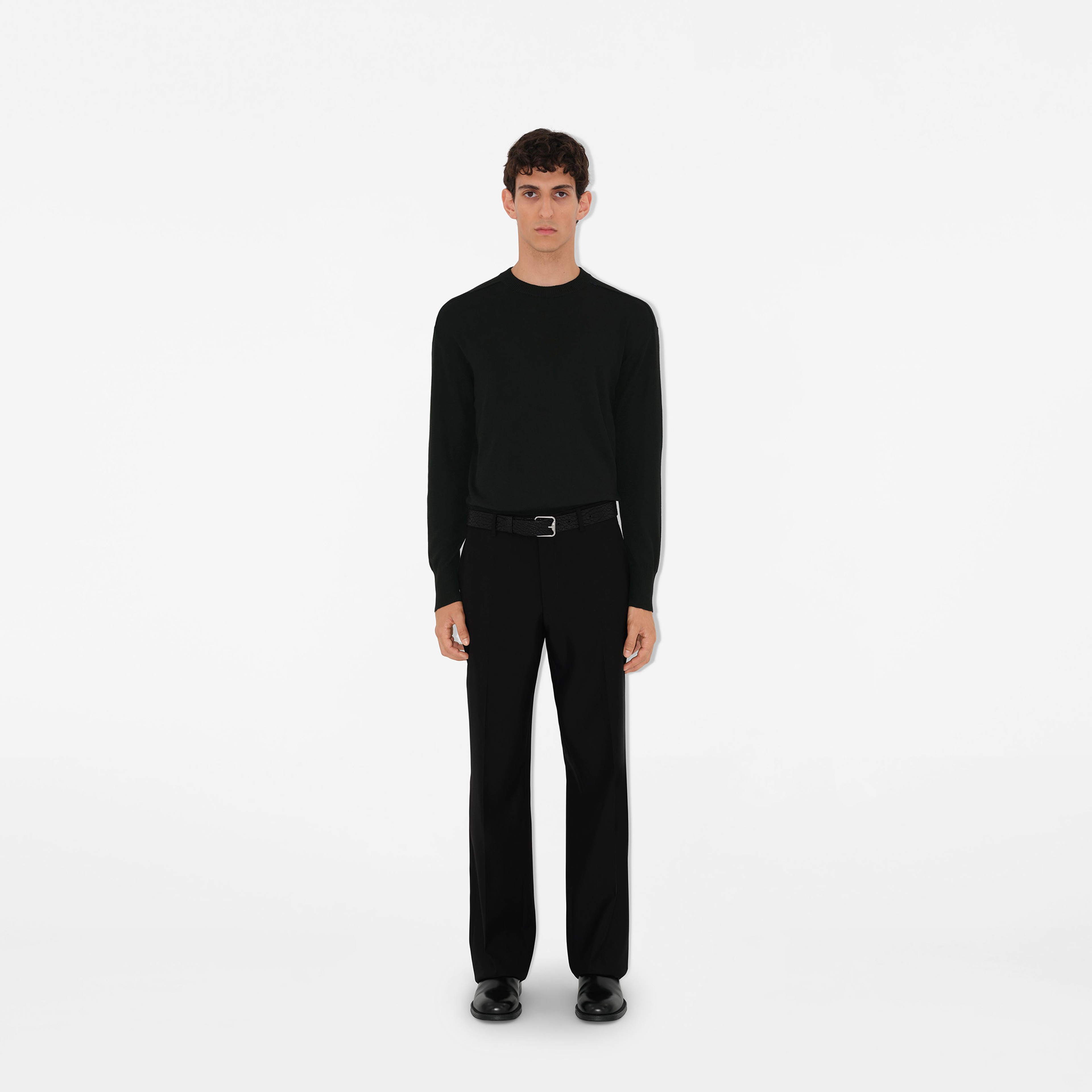 Burberry Erkek Siyah Triko