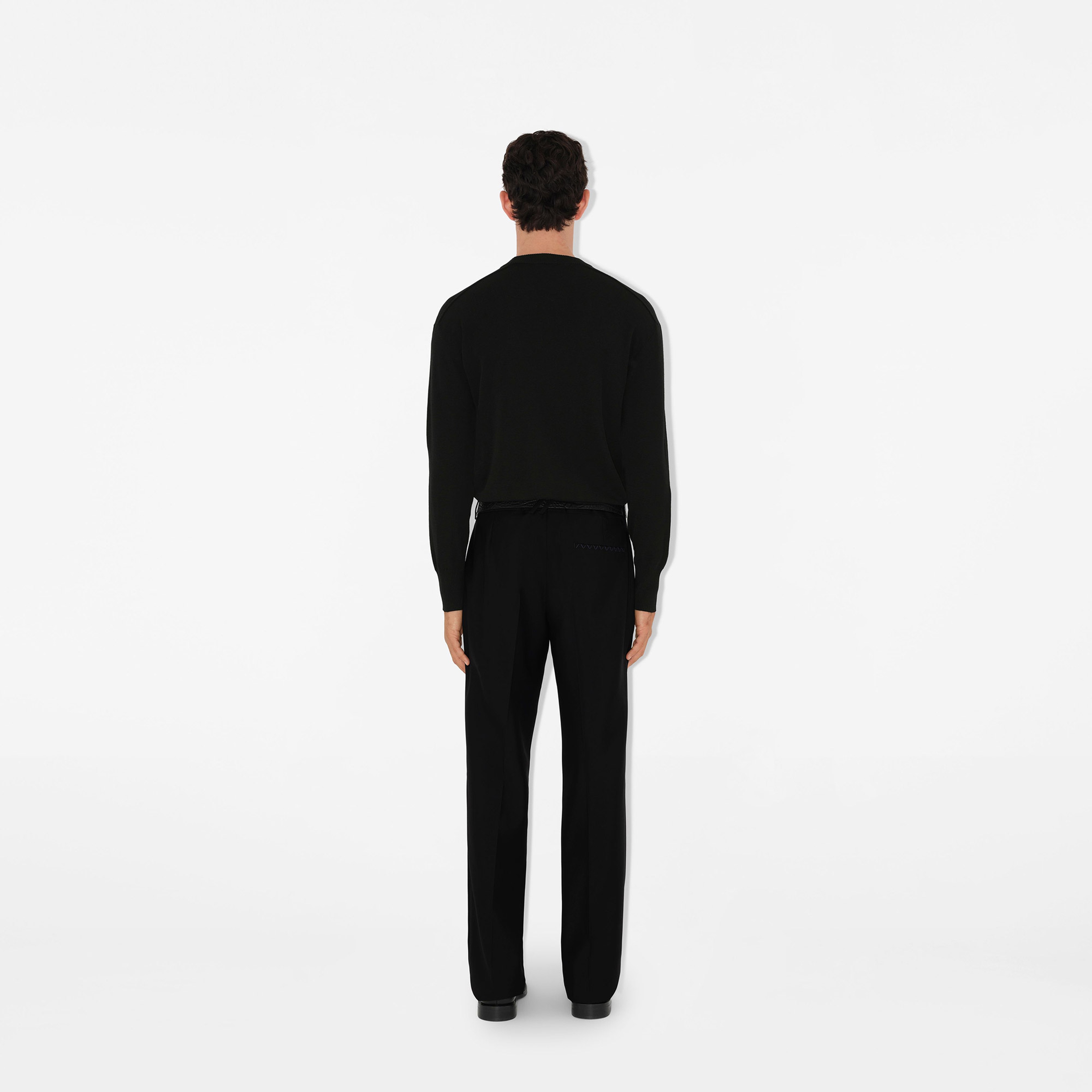 Burberry Erkek Siyah Triko