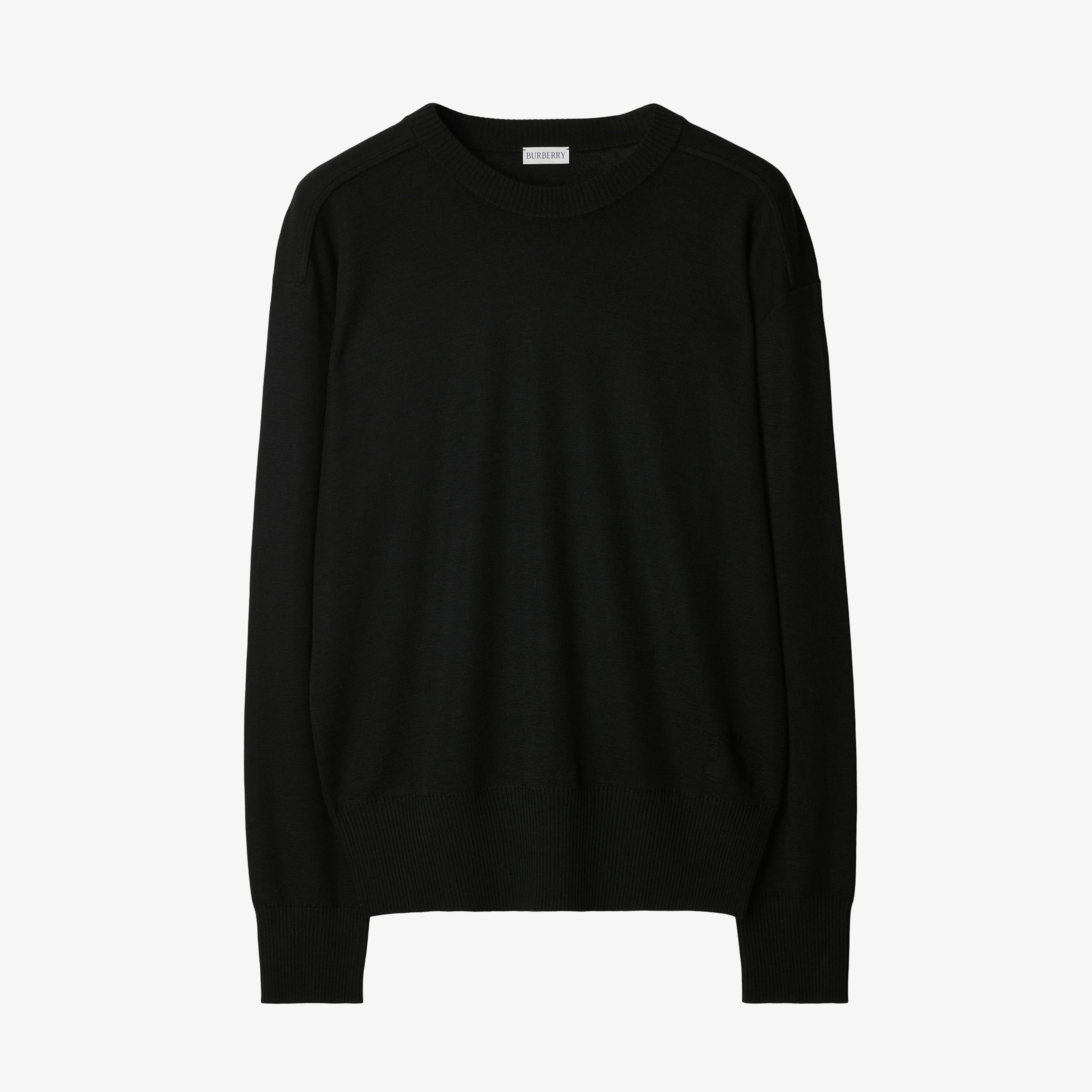 Burberry Erkek Siyah Triko