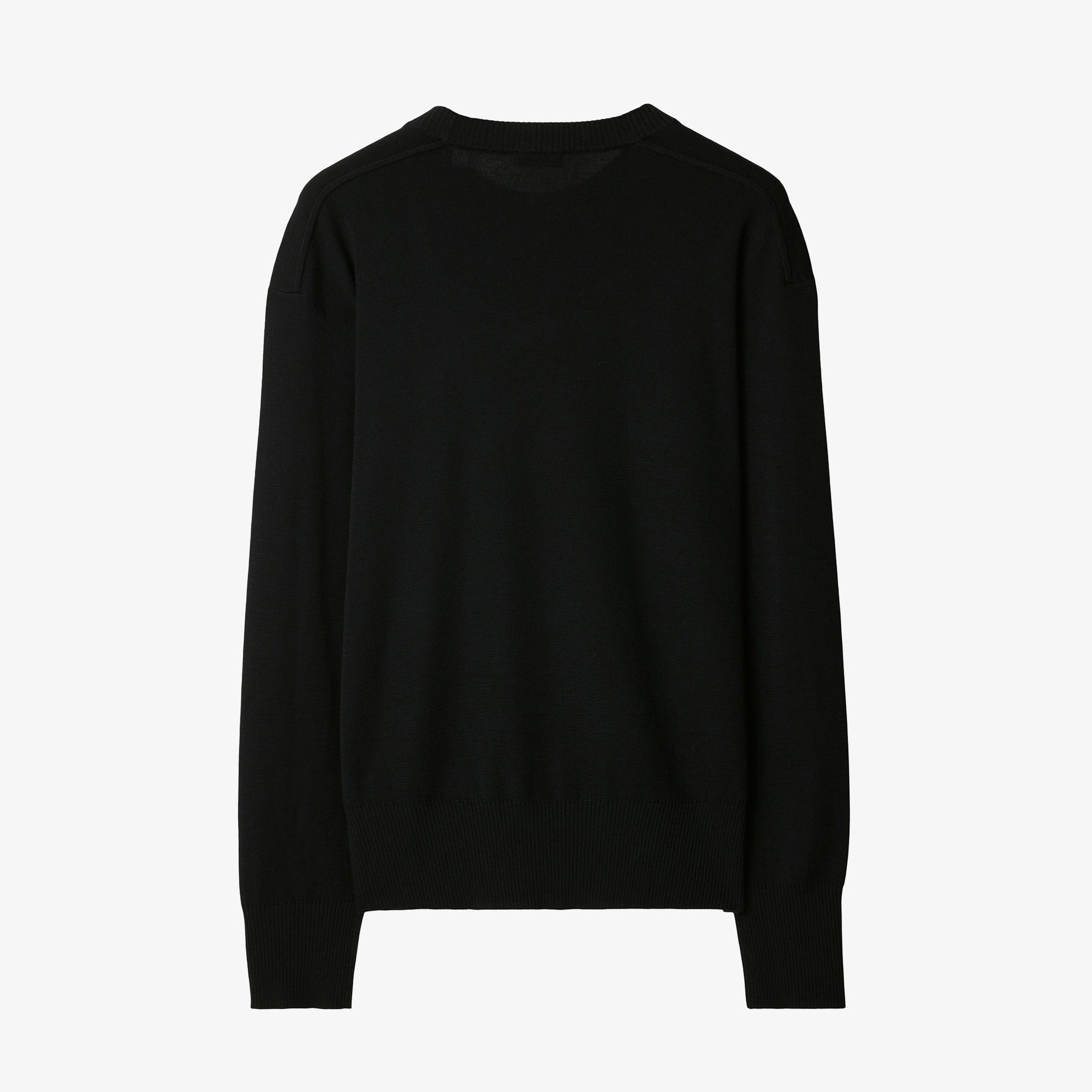 Burberry Erkek Siyah Triko