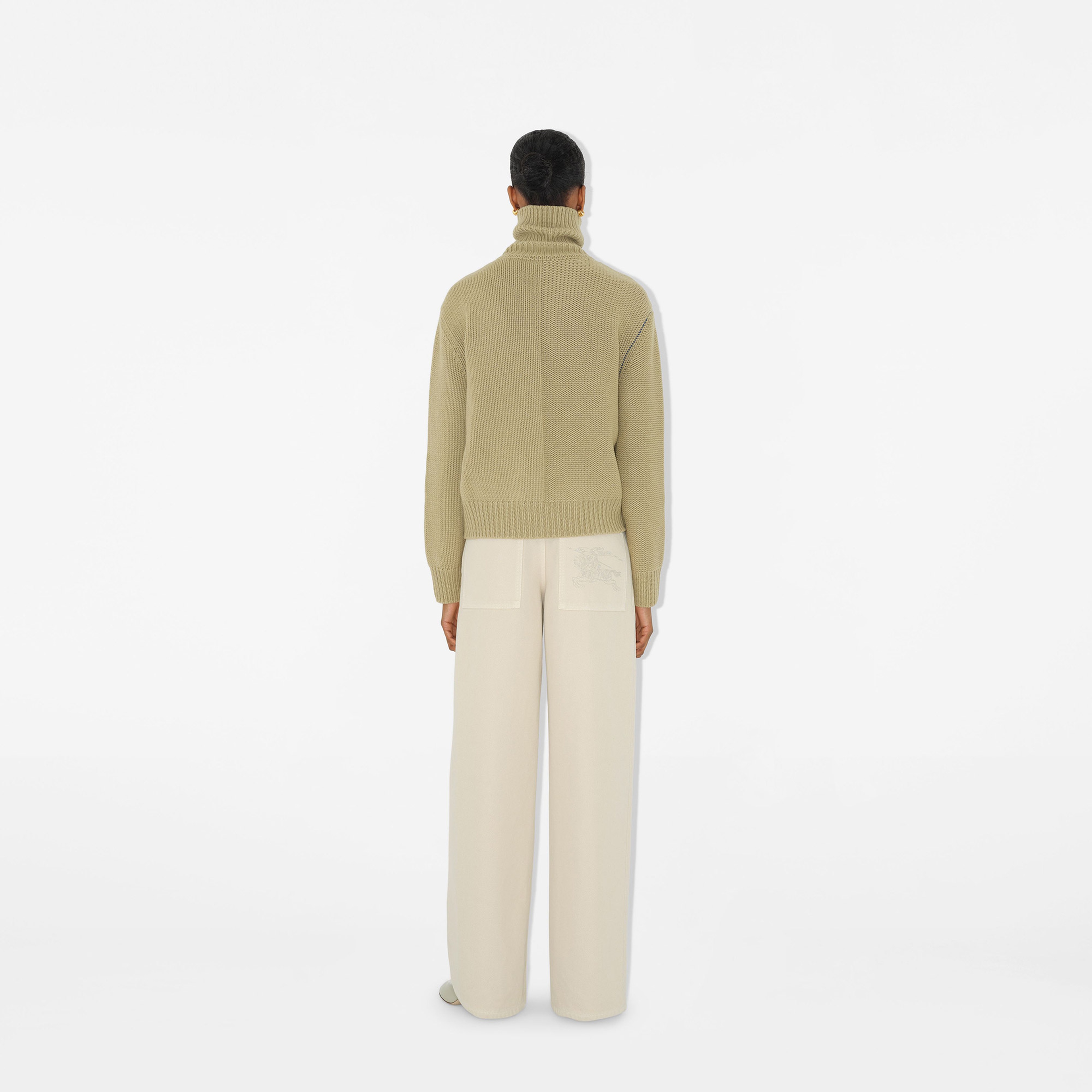 Burberry Kadın Haki Triko