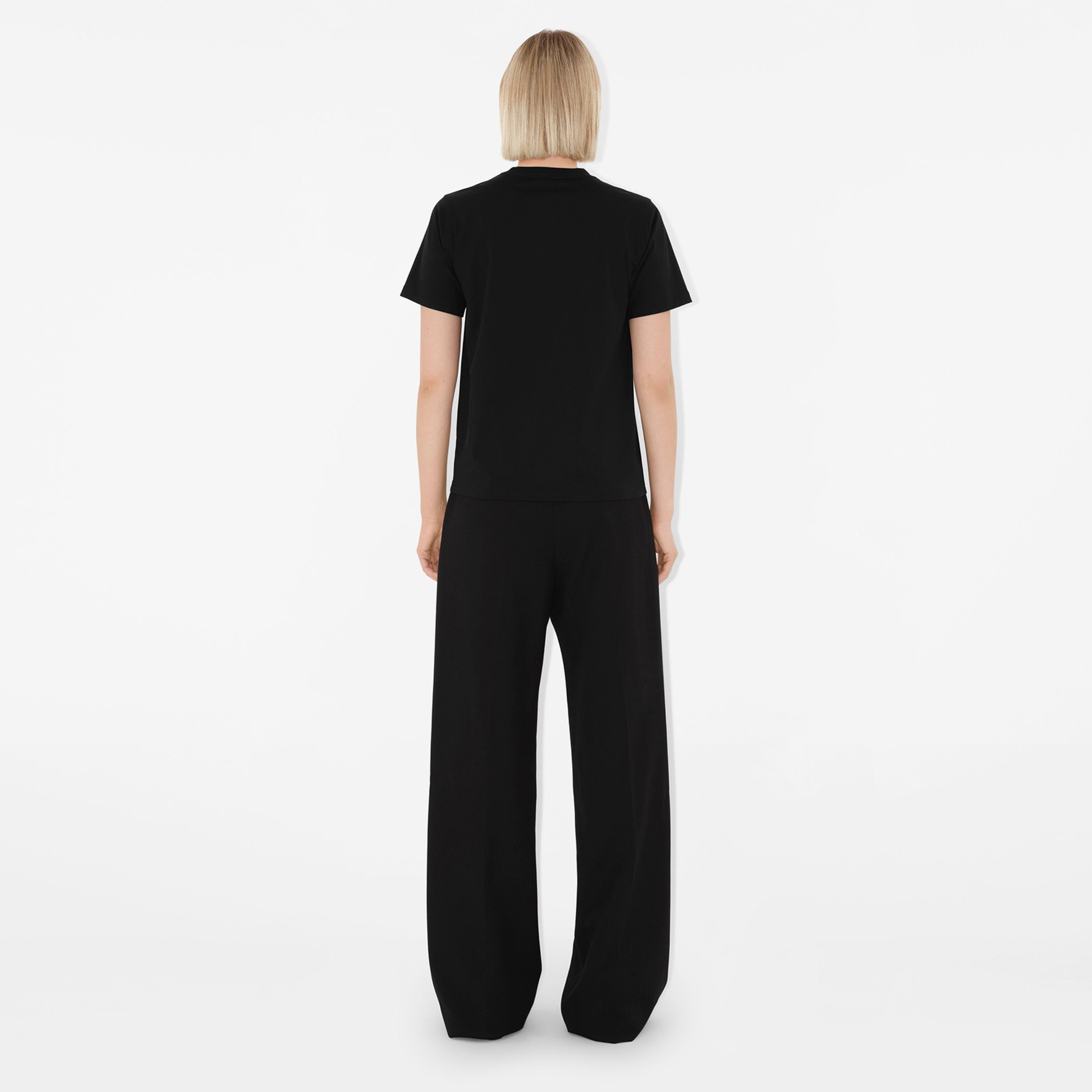 Burberry Kadın Siyah T-Shirt