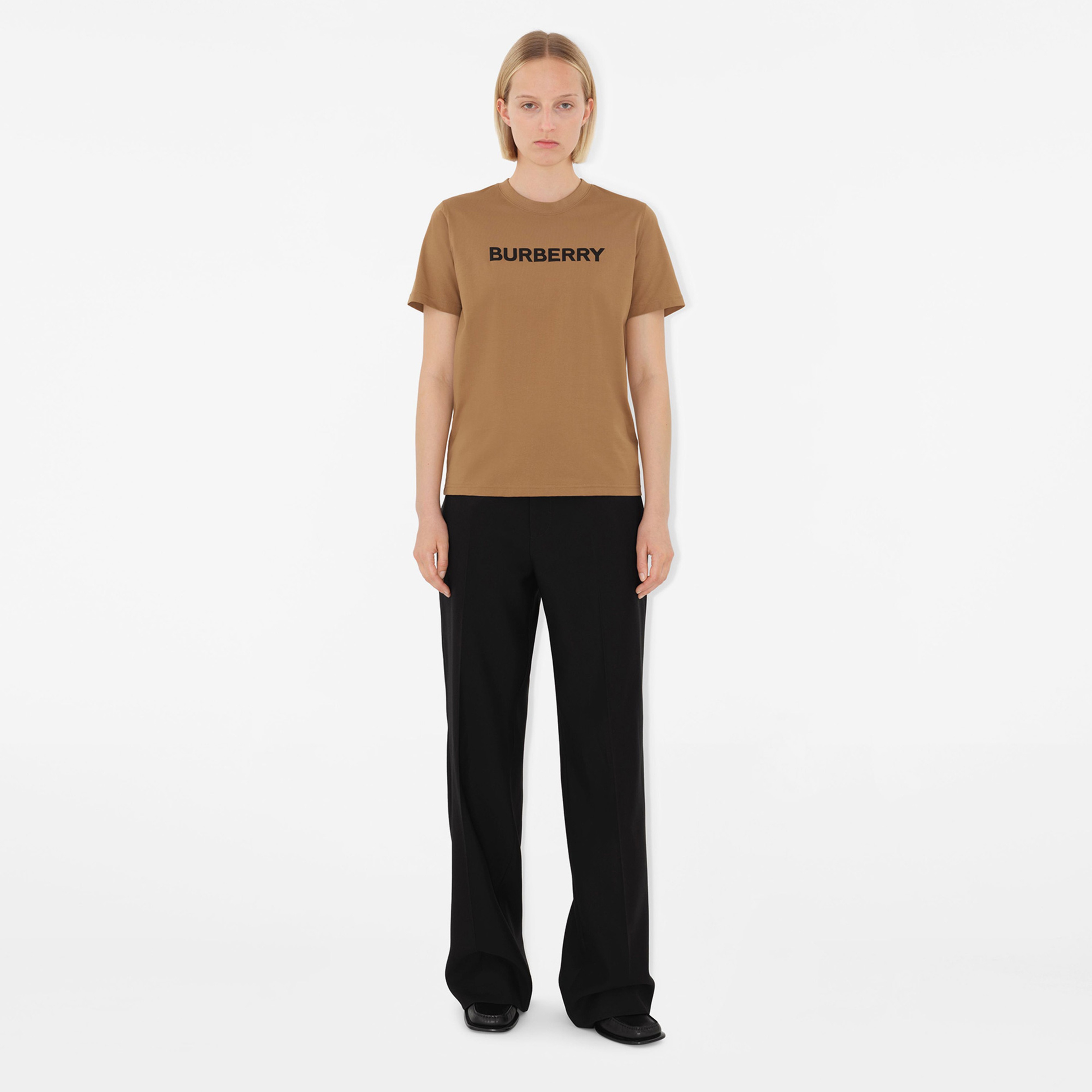 Burberry Kadın Kahverengi T-Shirt