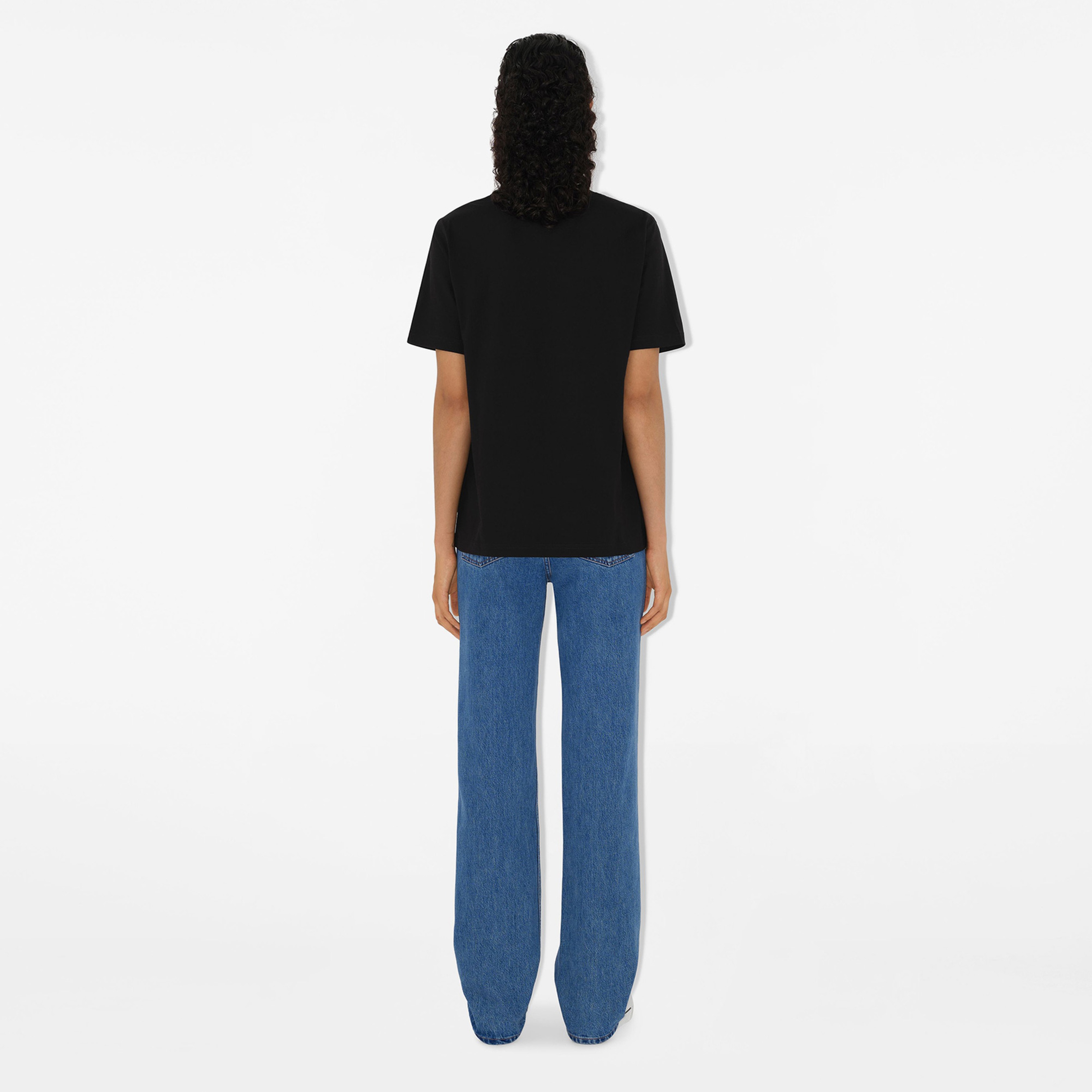 Burberry Kadın Siyah T-Shirt