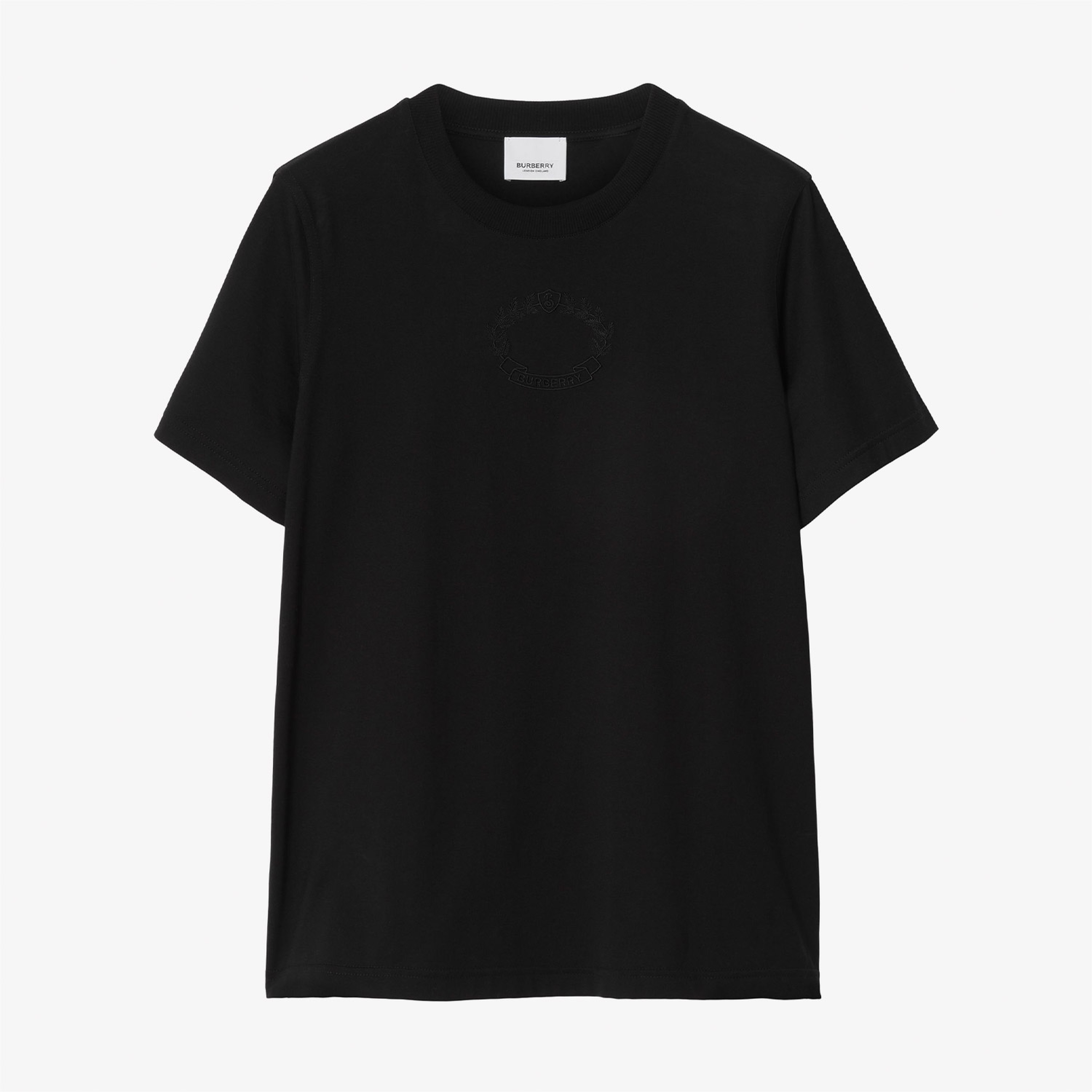 Burberry Kadın Siyah T-Shirt