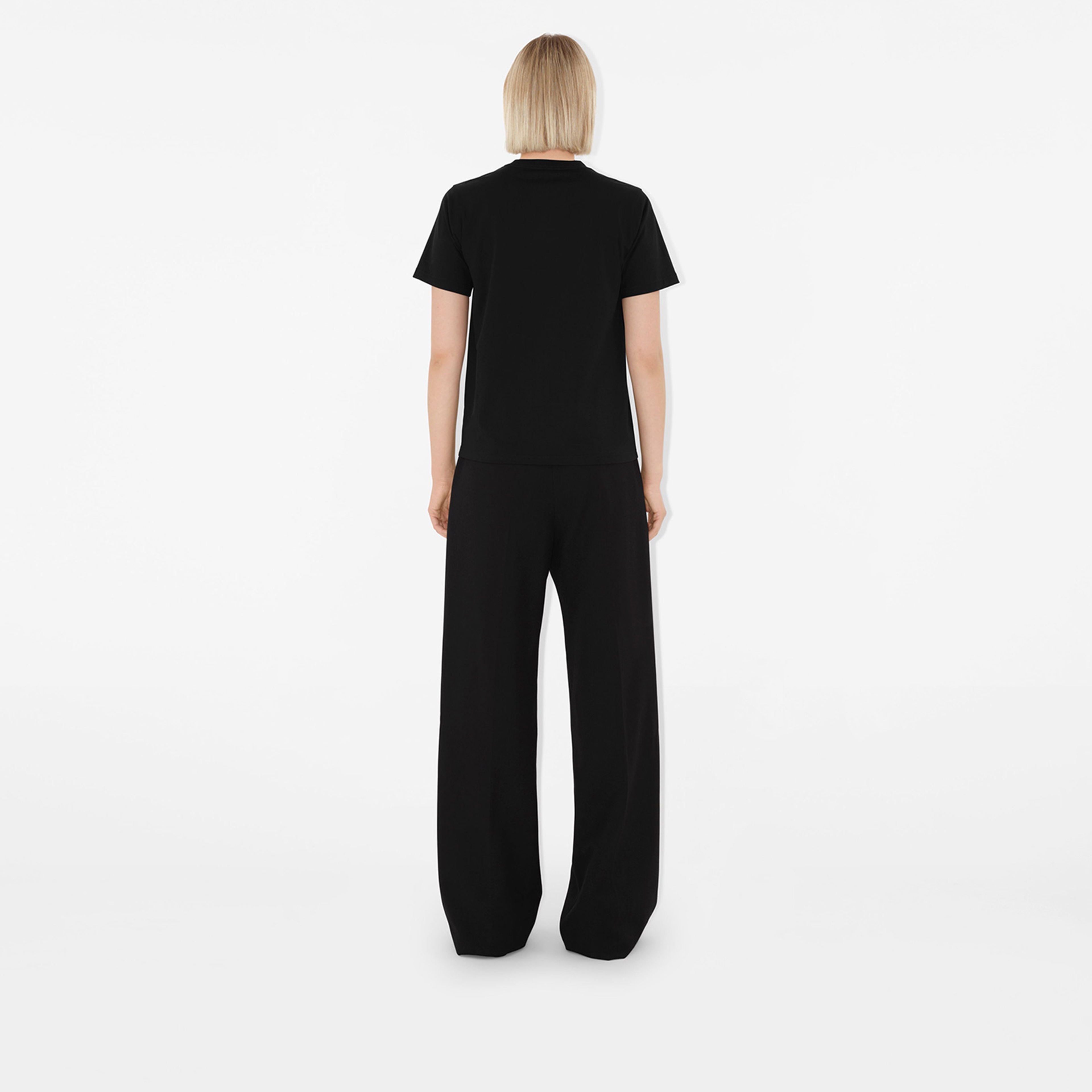 Burberry Kadın Siyah T-Shirt