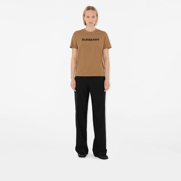 Burberry Kadın Kahverengi T-Shirt