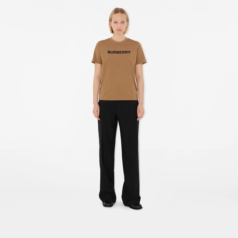 Burberry Kadın Kahverengi T-Shirt