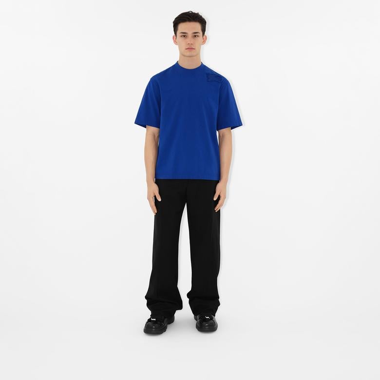 Burberry Erkek Mavi T-Shirt