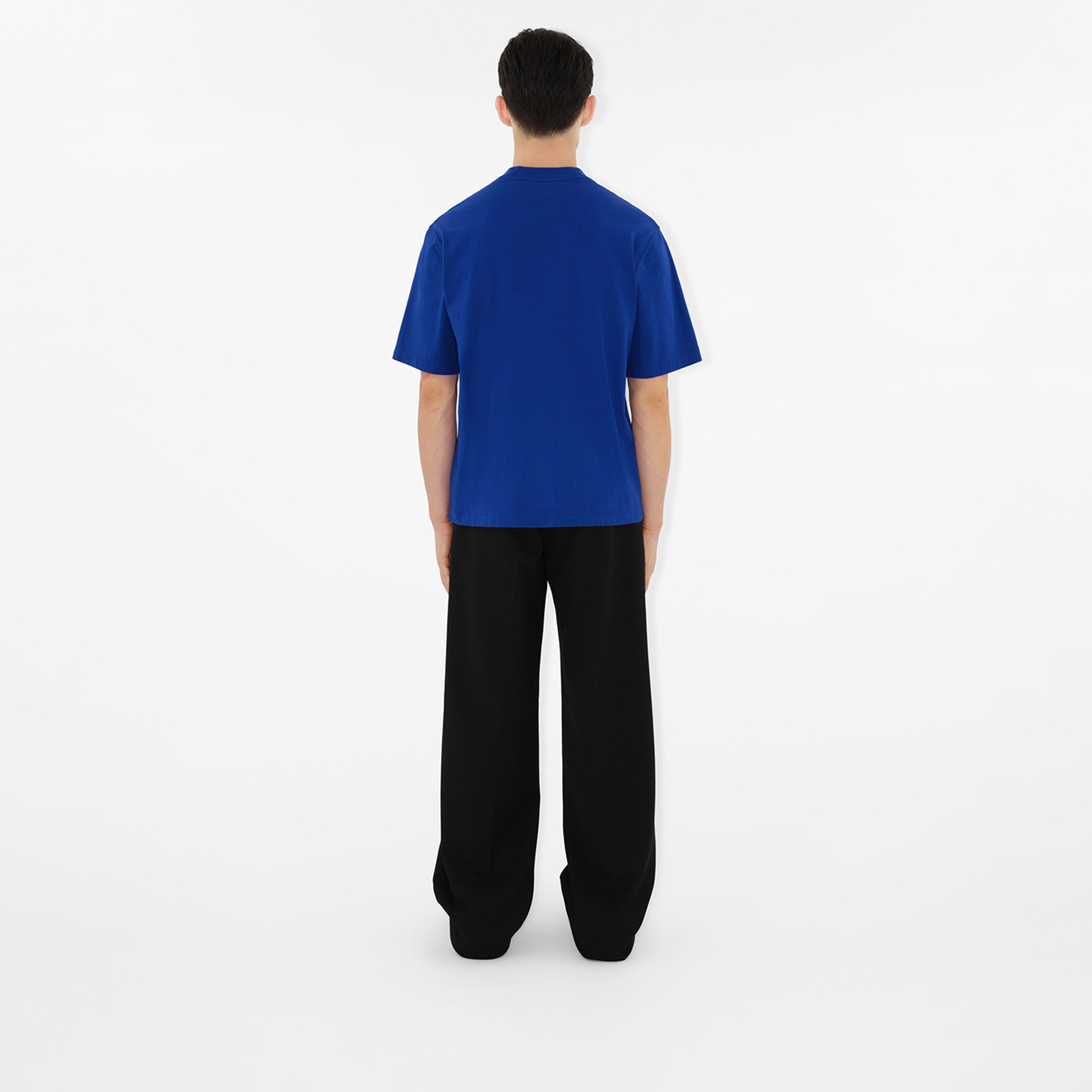 Burberry Erkek Mavi T-Shirt