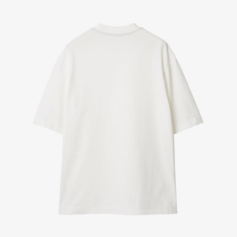 Burberry Kadın Beyaz T-Shirt