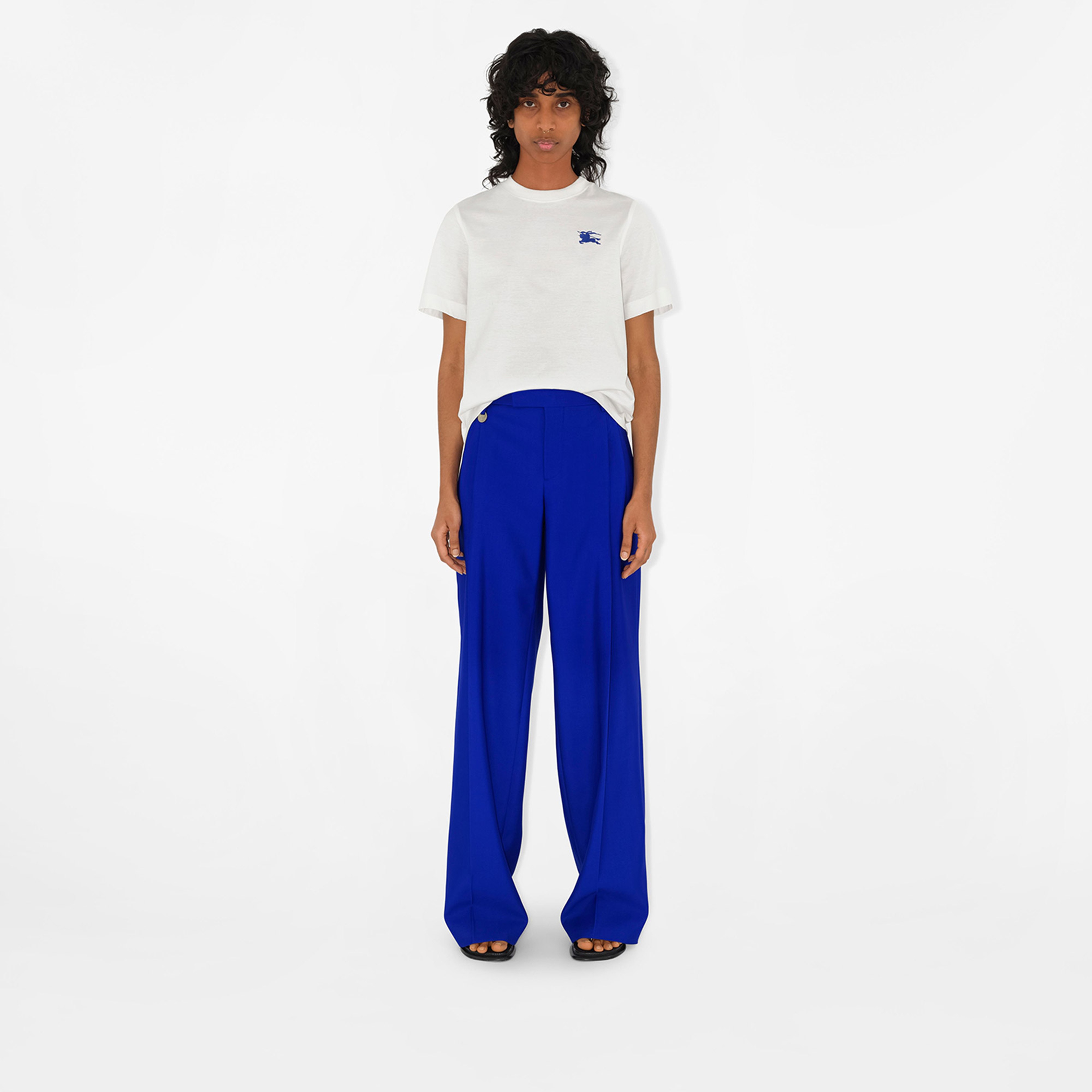 Burberry Kadın Beyaz T-Shirt