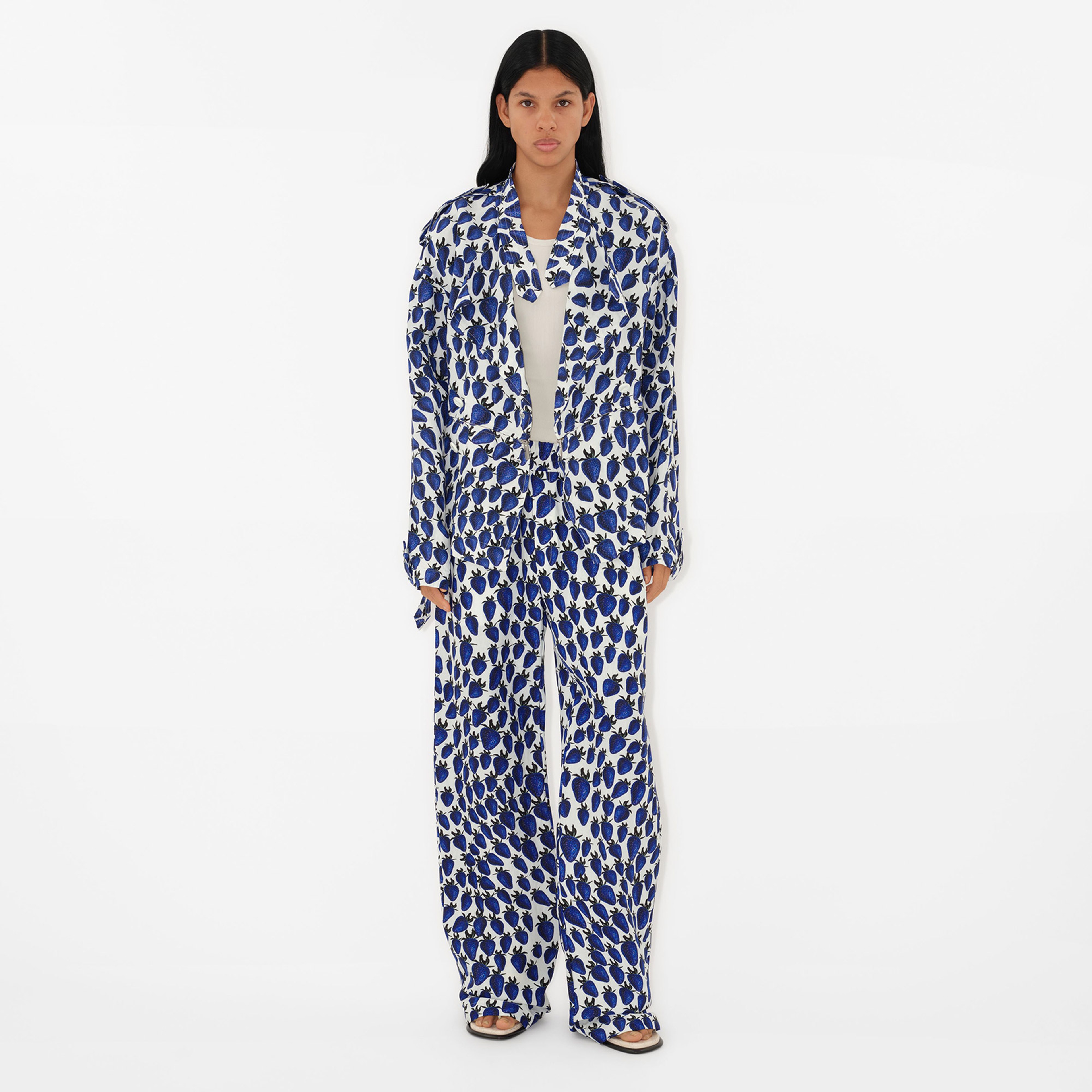 Burberry Kadın Beyaz T-Shirt