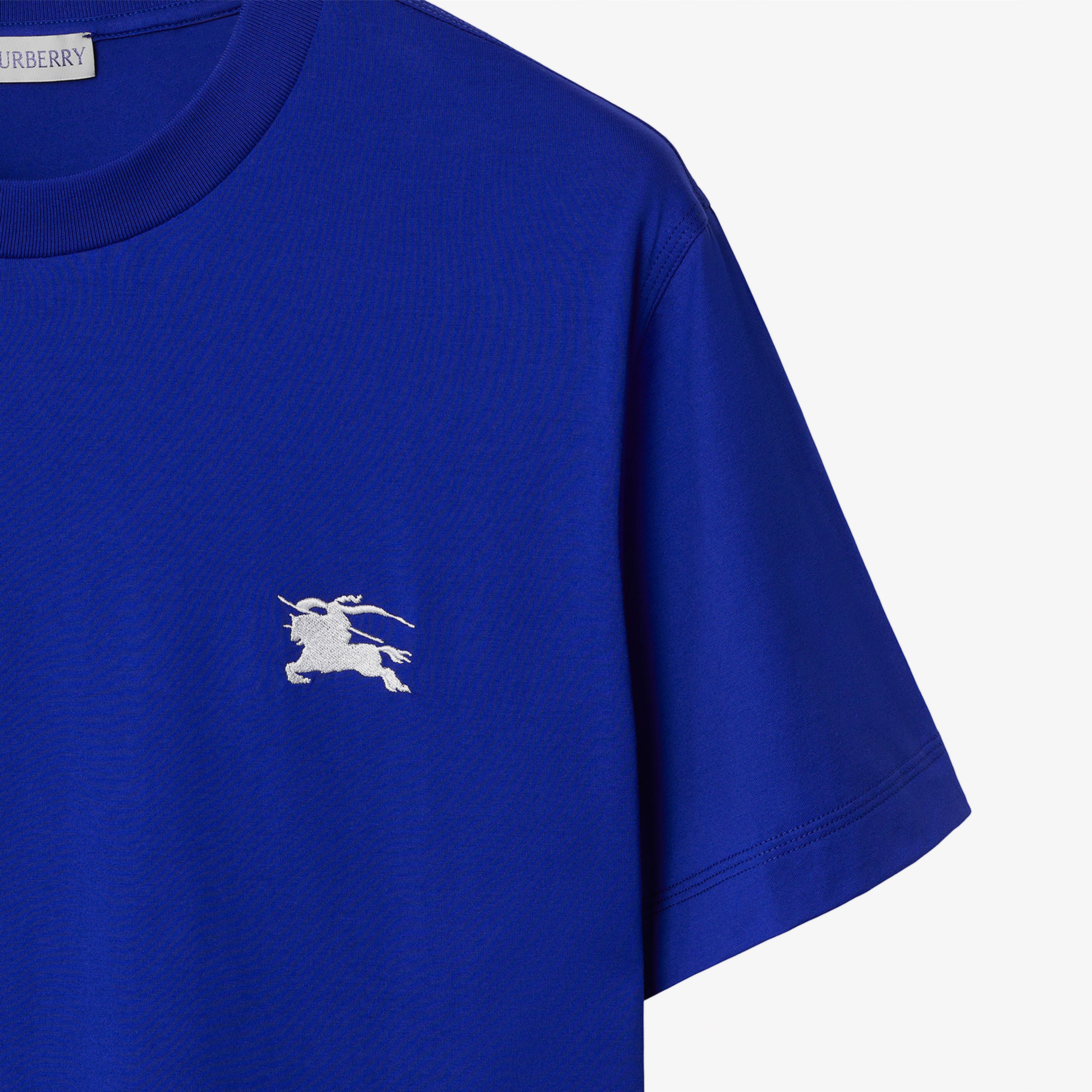 Burberry Erkek Mavi T-Shirt