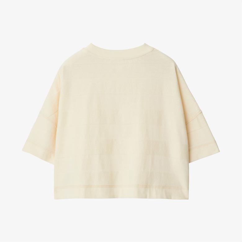 Burberry Çocuk Beyaz T-Shirt