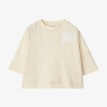 Burberry Çocuk Beyaz T-Shirt