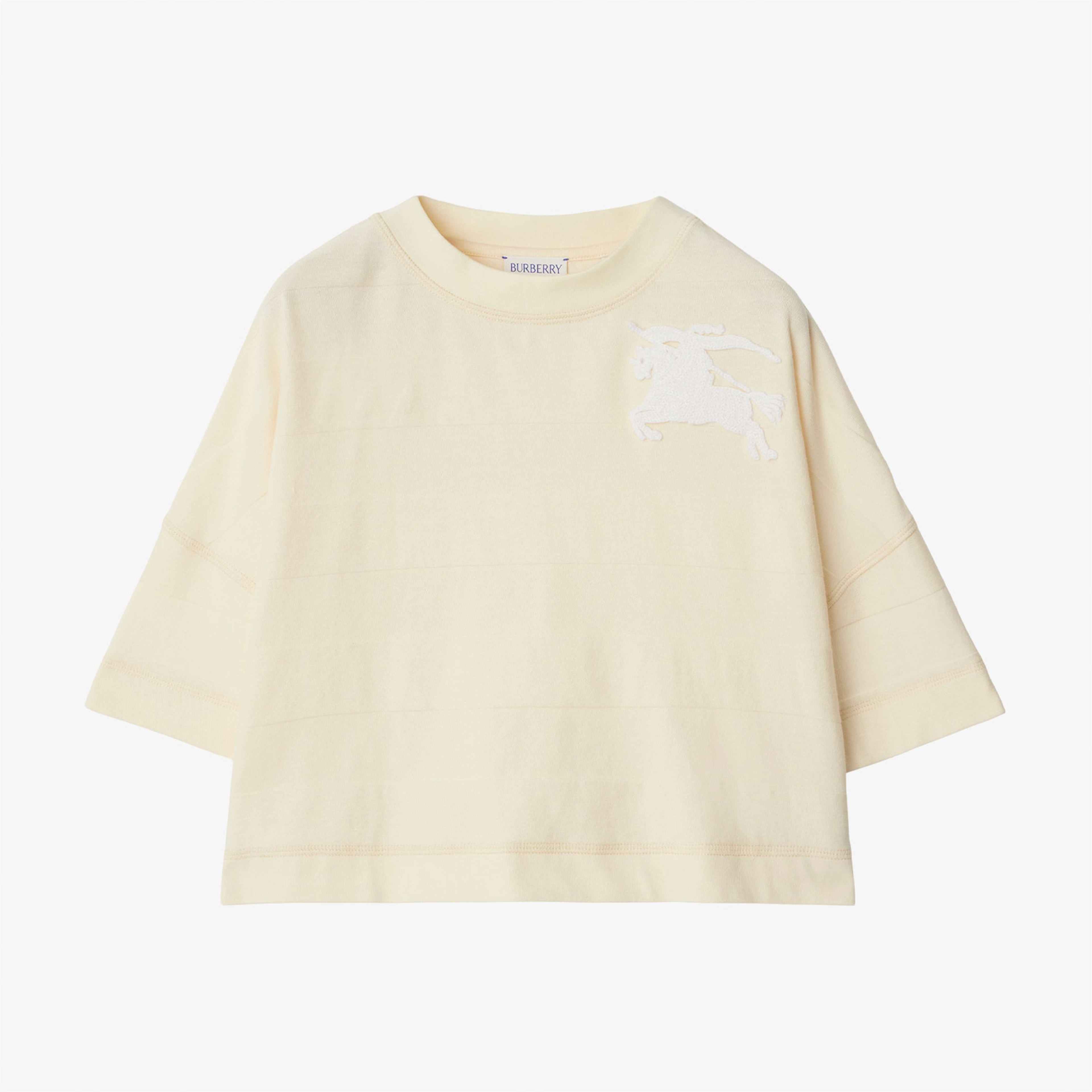 Burberry Çocuk Beyaz T-Shirt