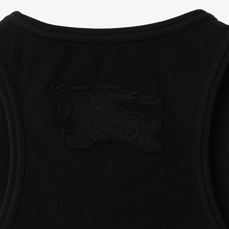 Burberry Kadın Siyah T-Shirt