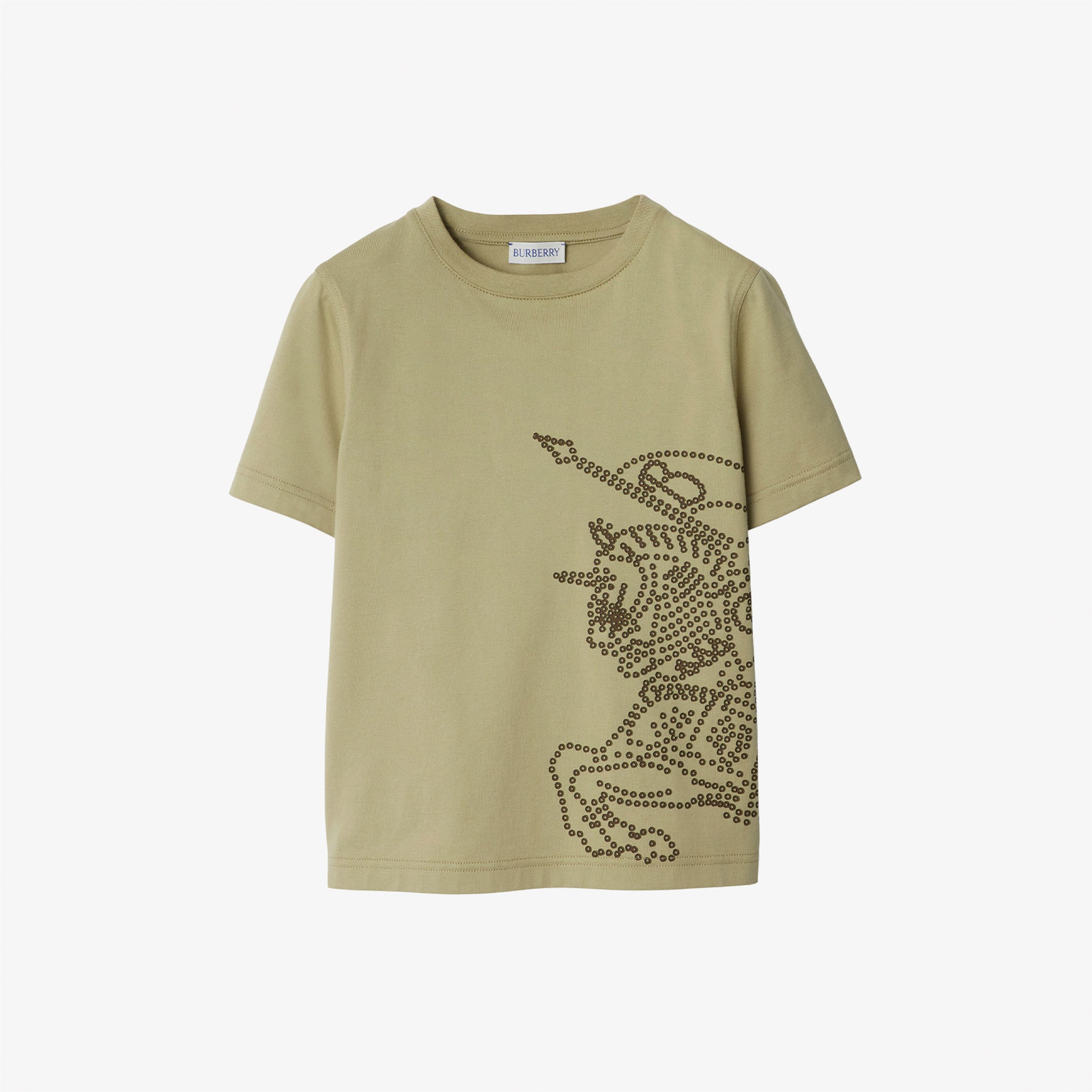 Burberry Çocuk Haki T-Shirt