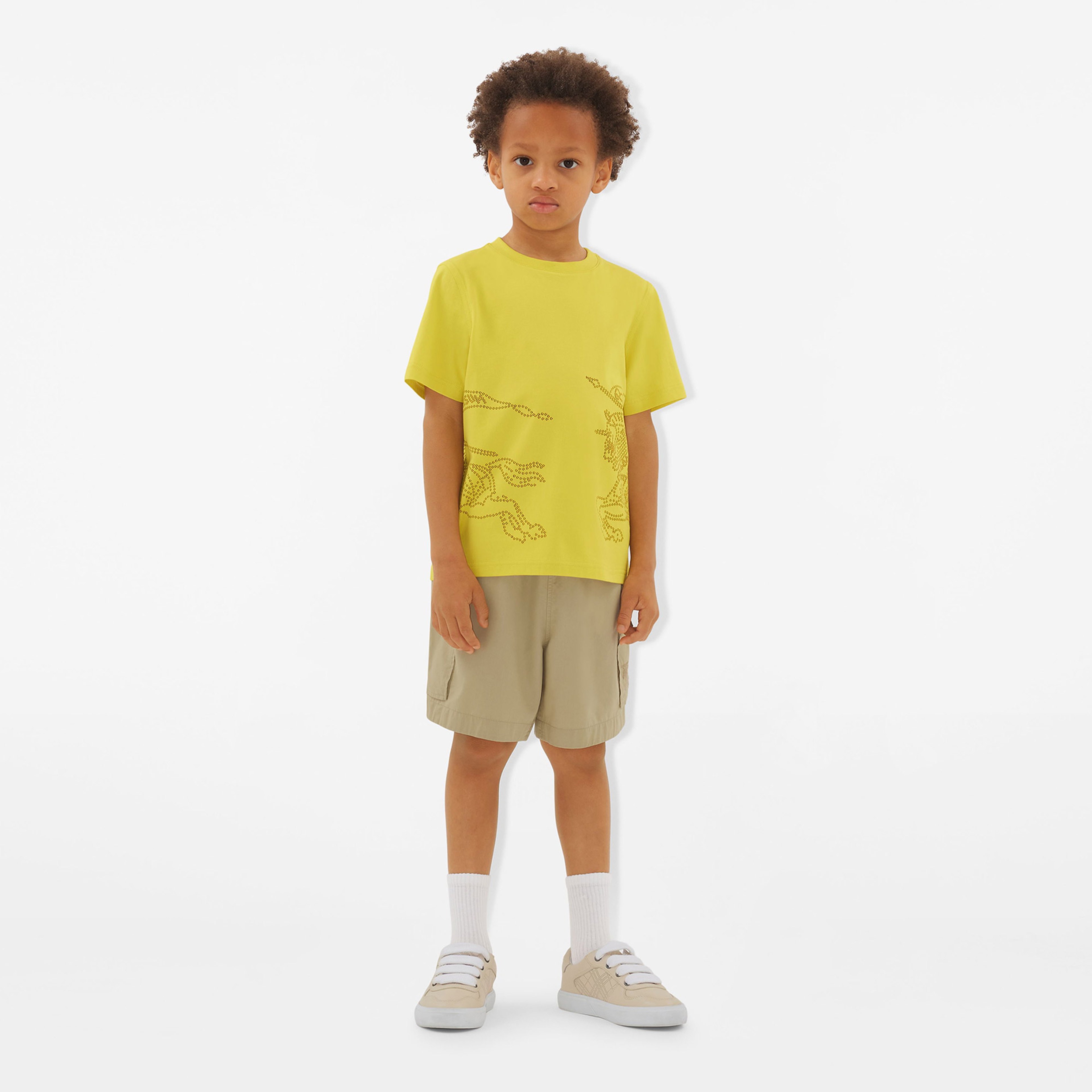 Burberry Çocuk Bej T-Shirt