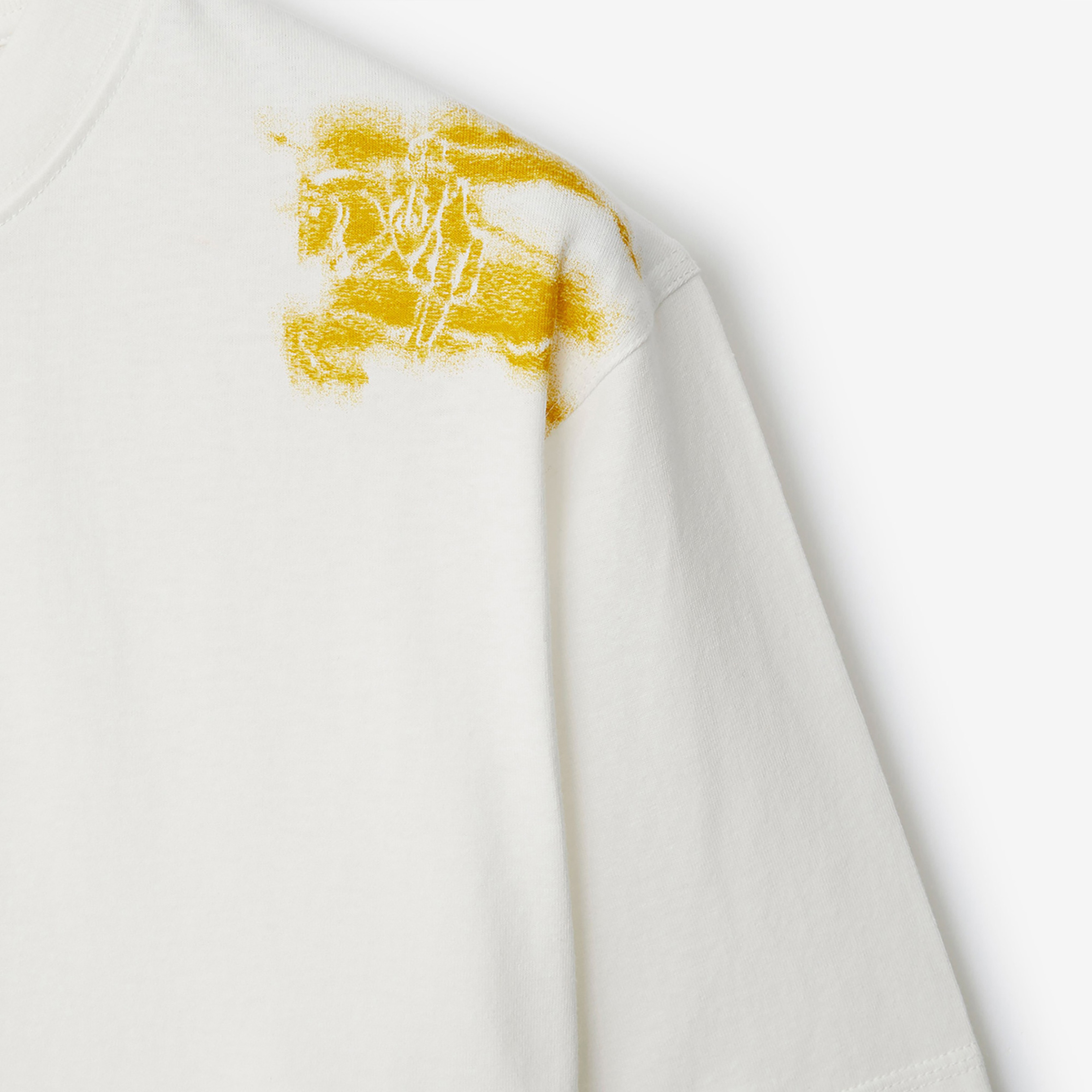 Burberry Erkek Beyaz T-Shirt