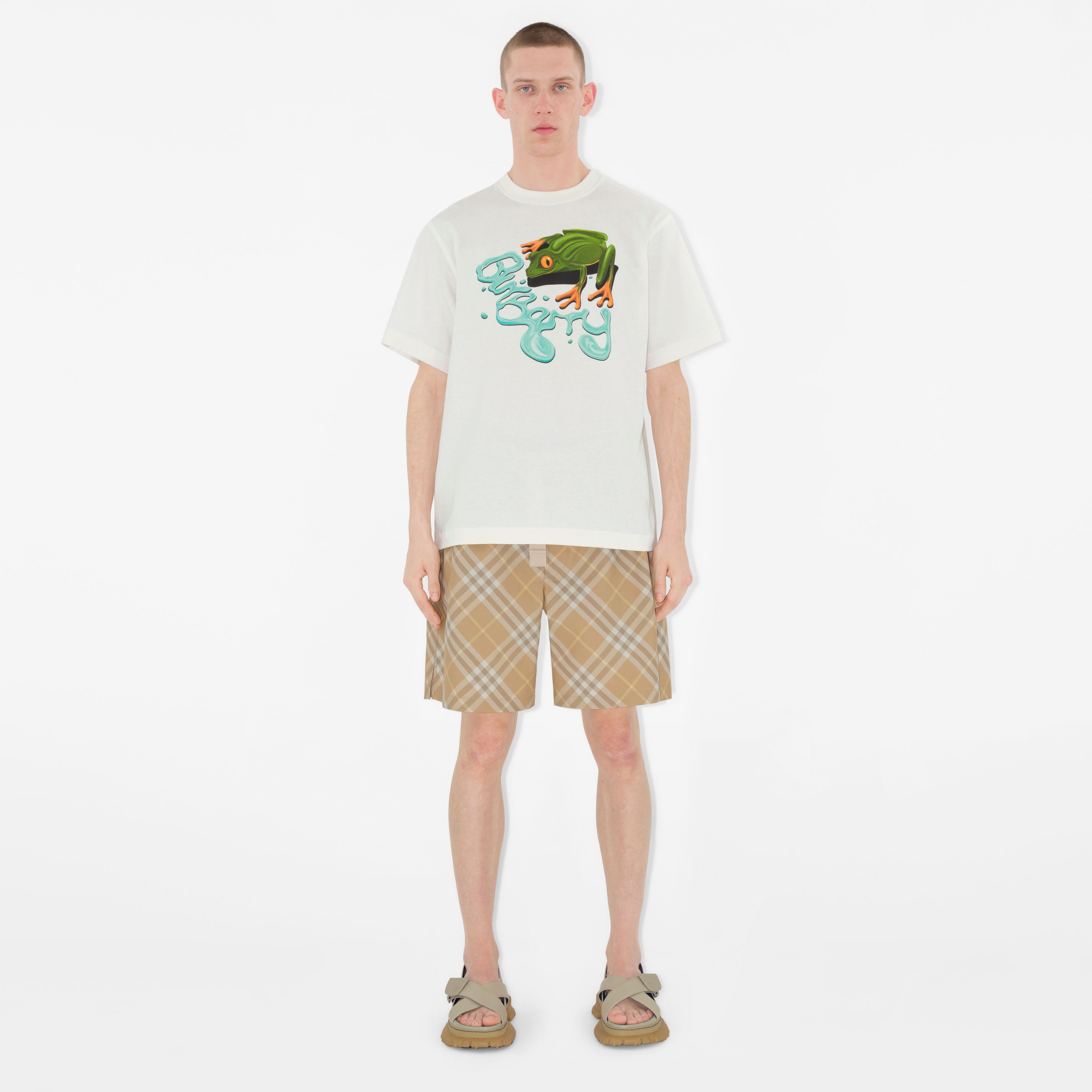 Erkek Beyaz T-Shirt