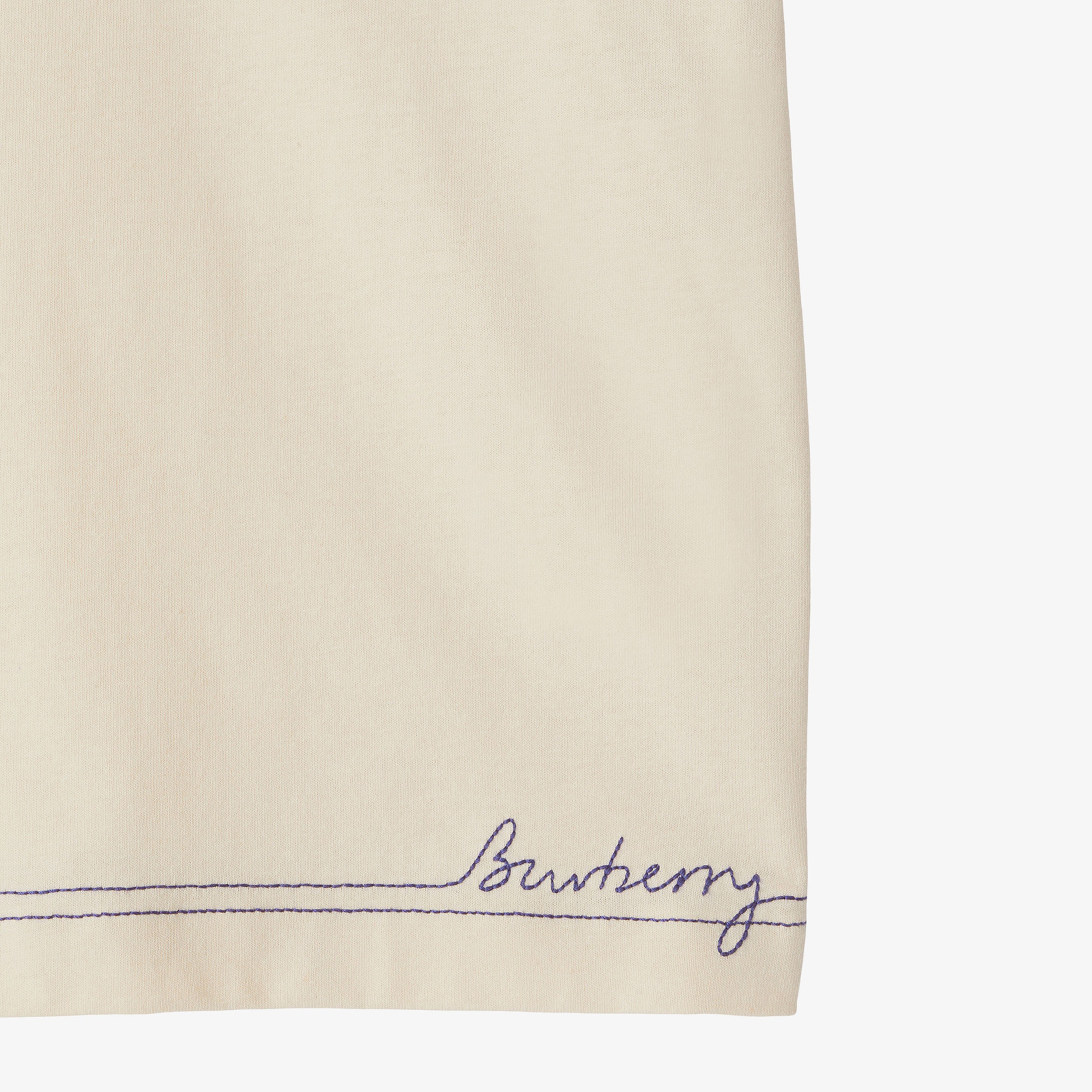 Burberry Kadın Bej T-Shirt