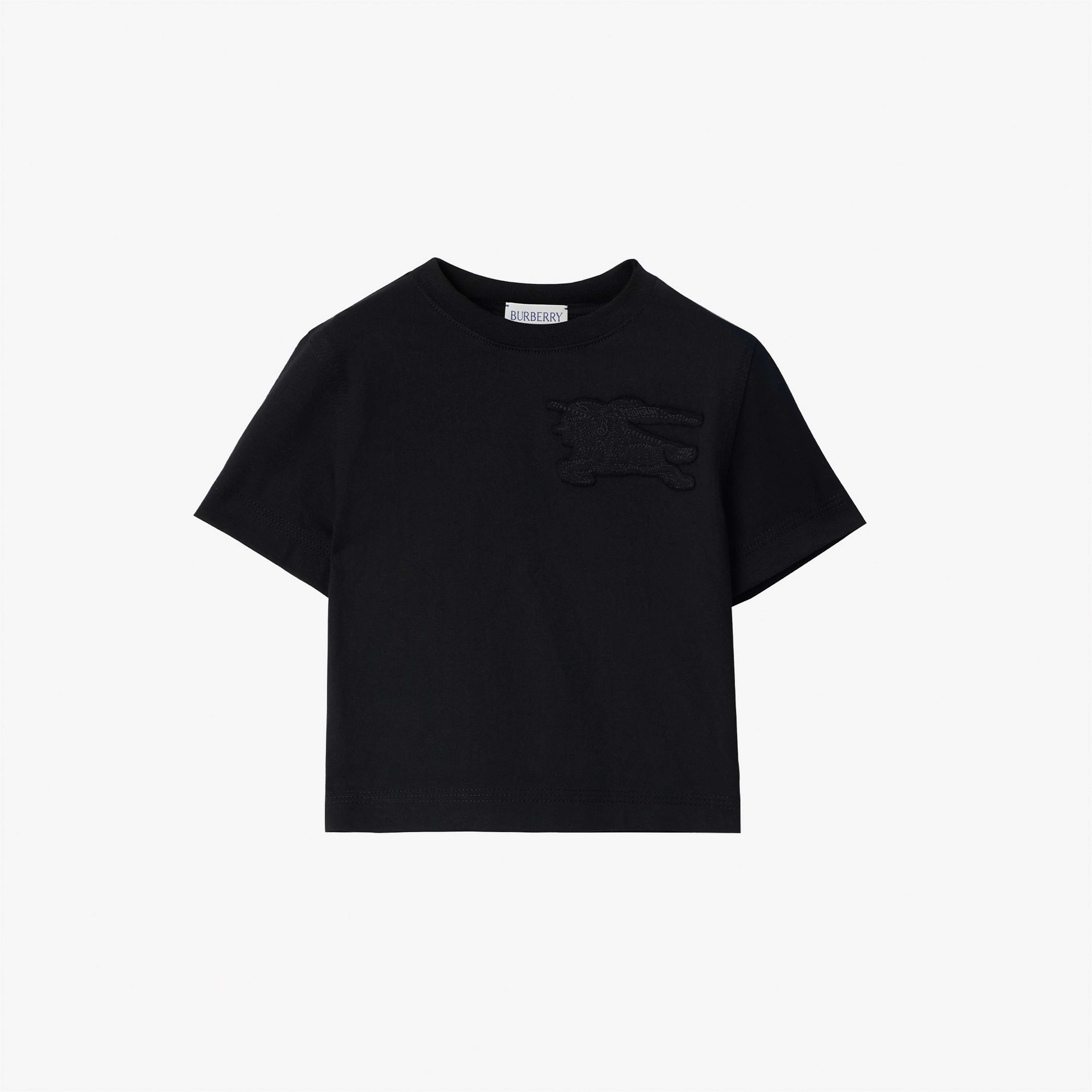 Burberry Çocuk Siyah T-Shirt