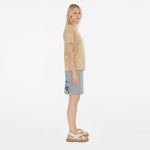 Burberry Kadın Sarı T-Shirt