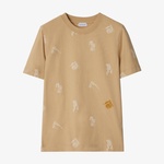 Burberry Kadın Sarı T-Shirt