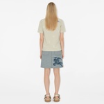 Burberry Kadın Gri T-Shirt