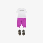 Burberry Çocuk Beyaz T-Shirt