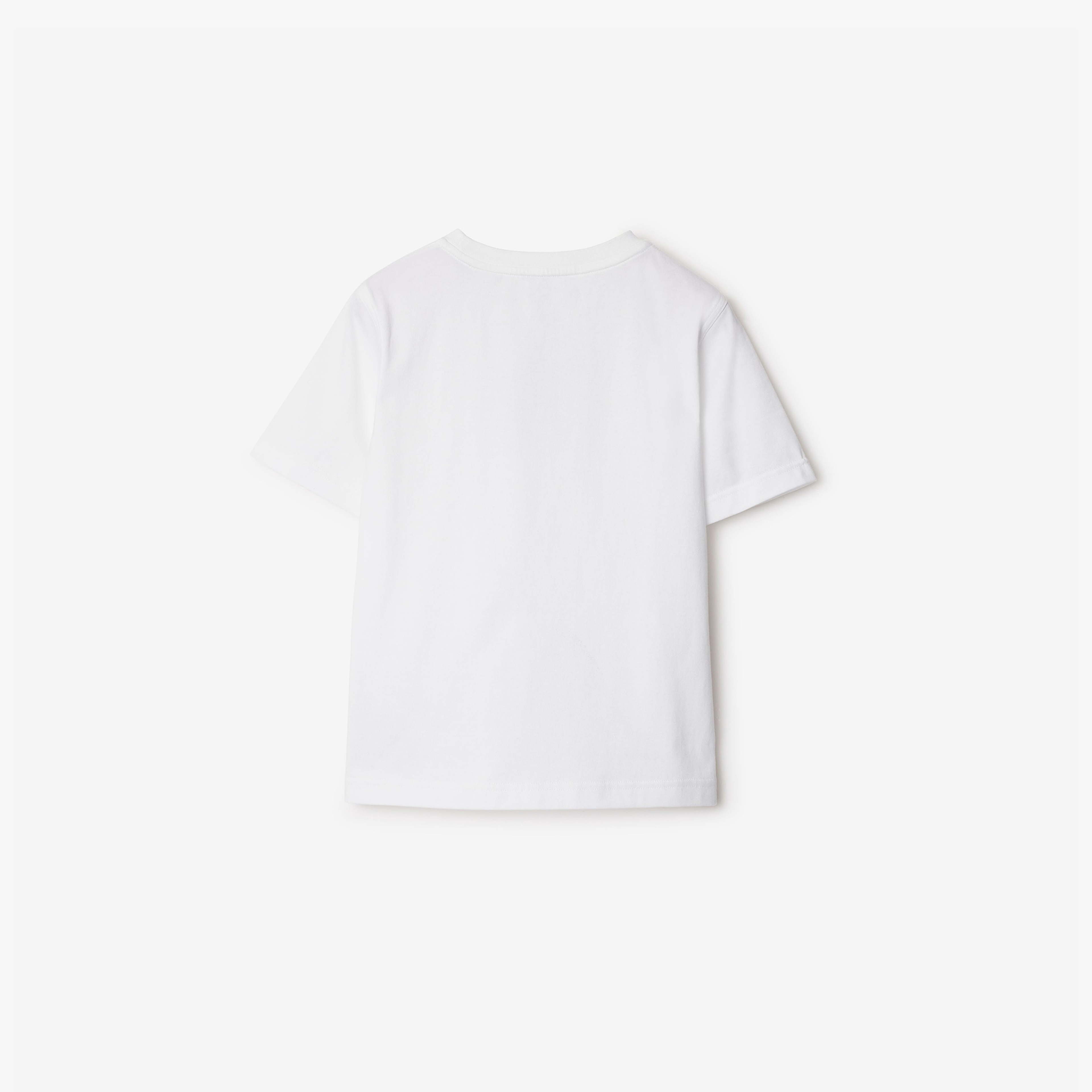 Burberry Çocuk Beyaz T-Shirt